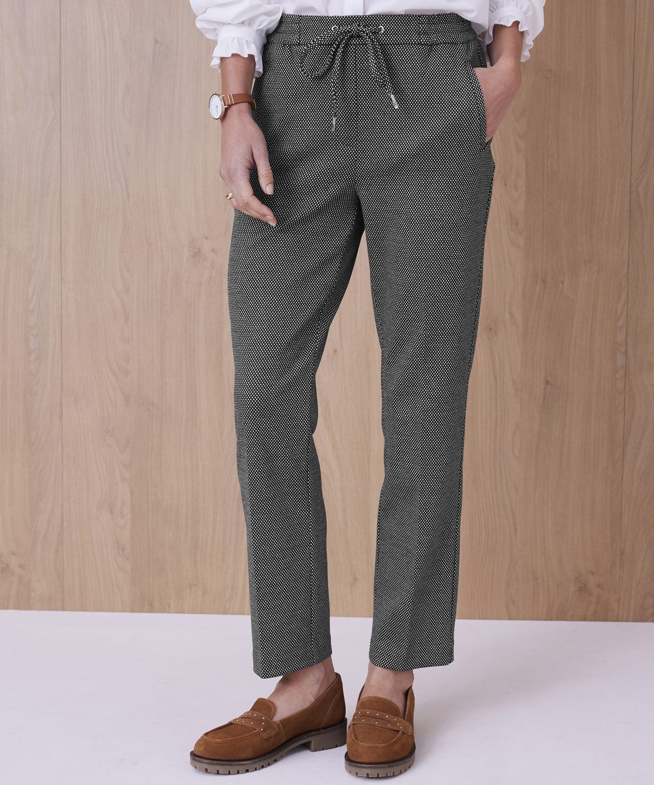 Jacquard Trousers