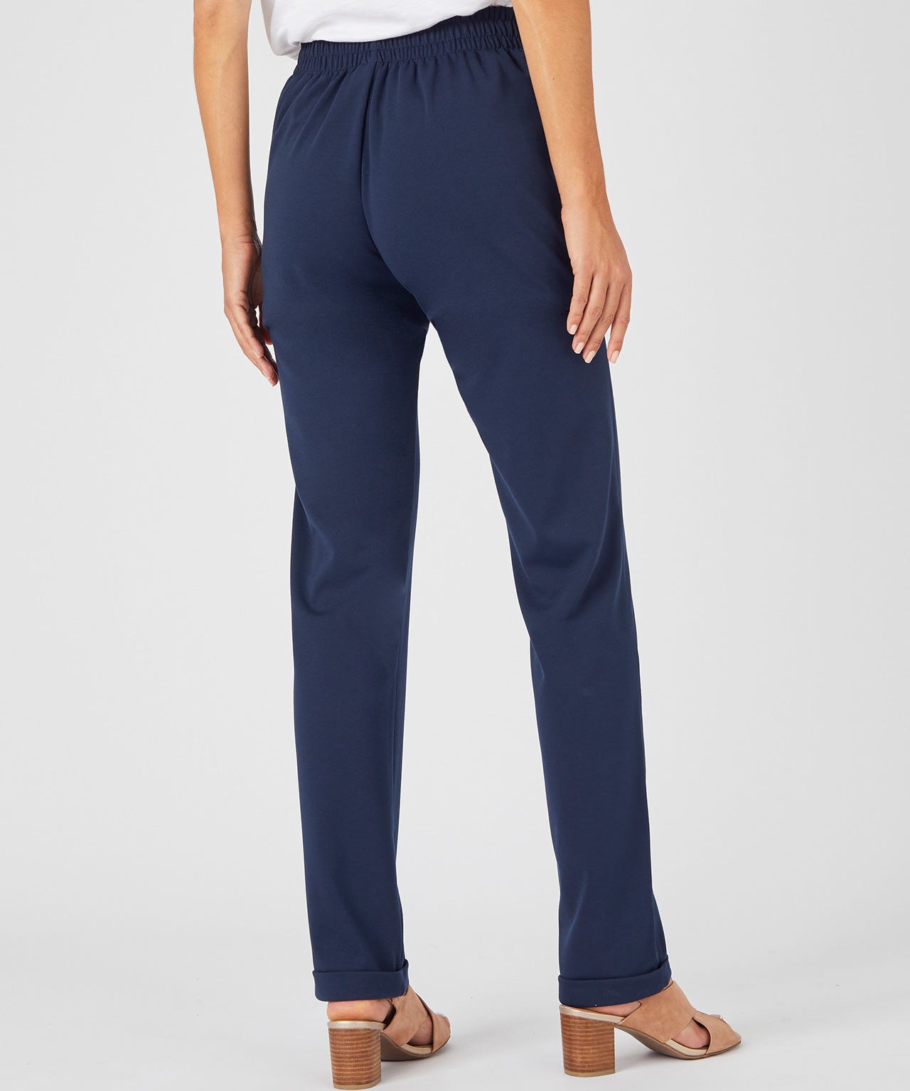 Ponte Tapered-leg Trousers