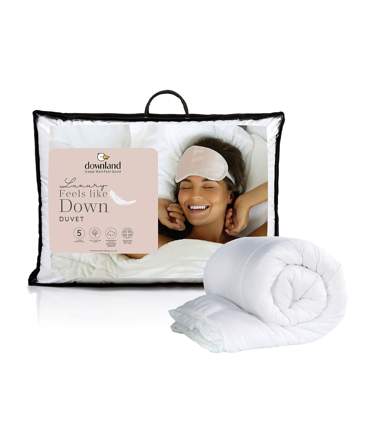 Feels like down duvet