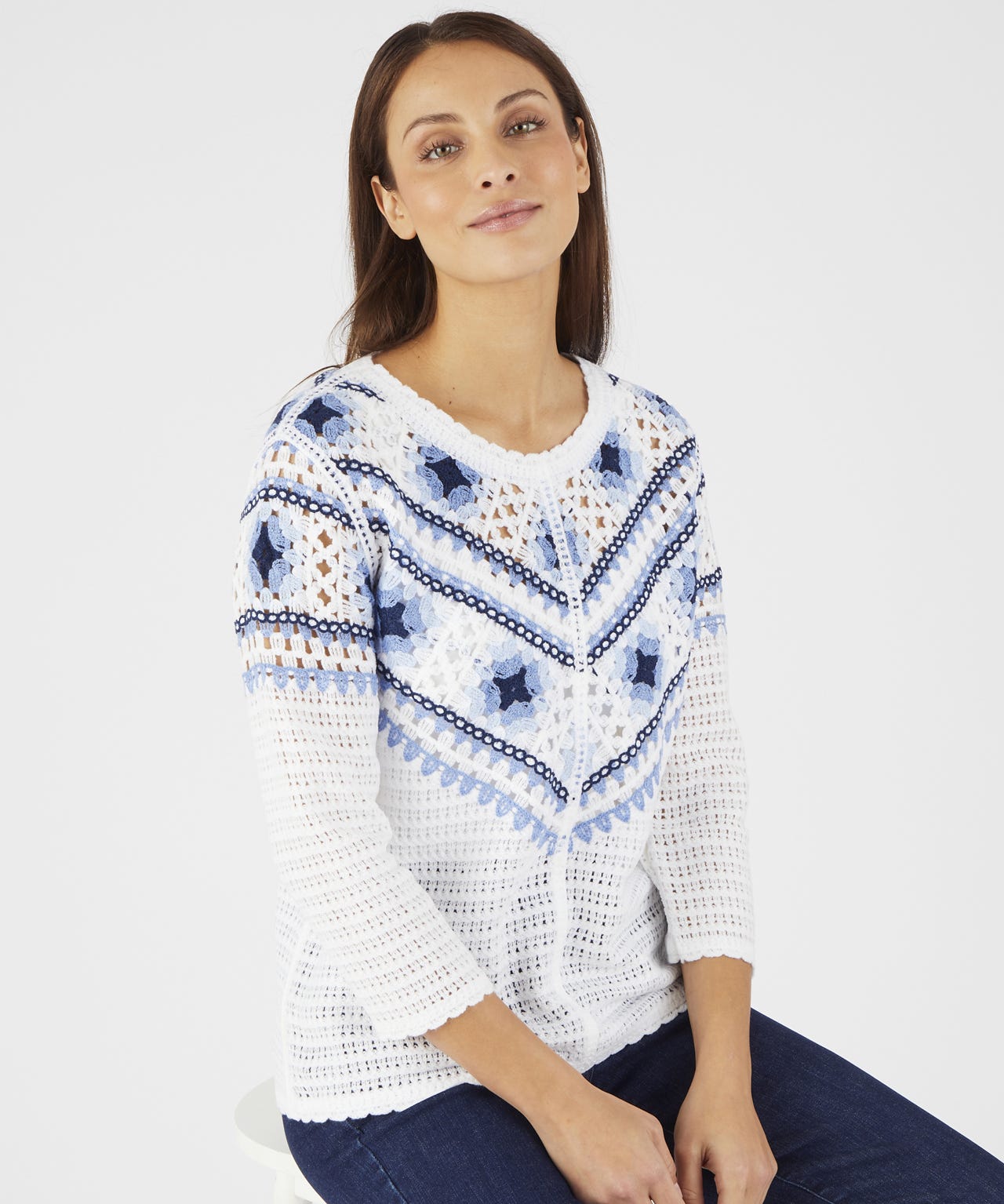 Crochet Detailed Jumper
