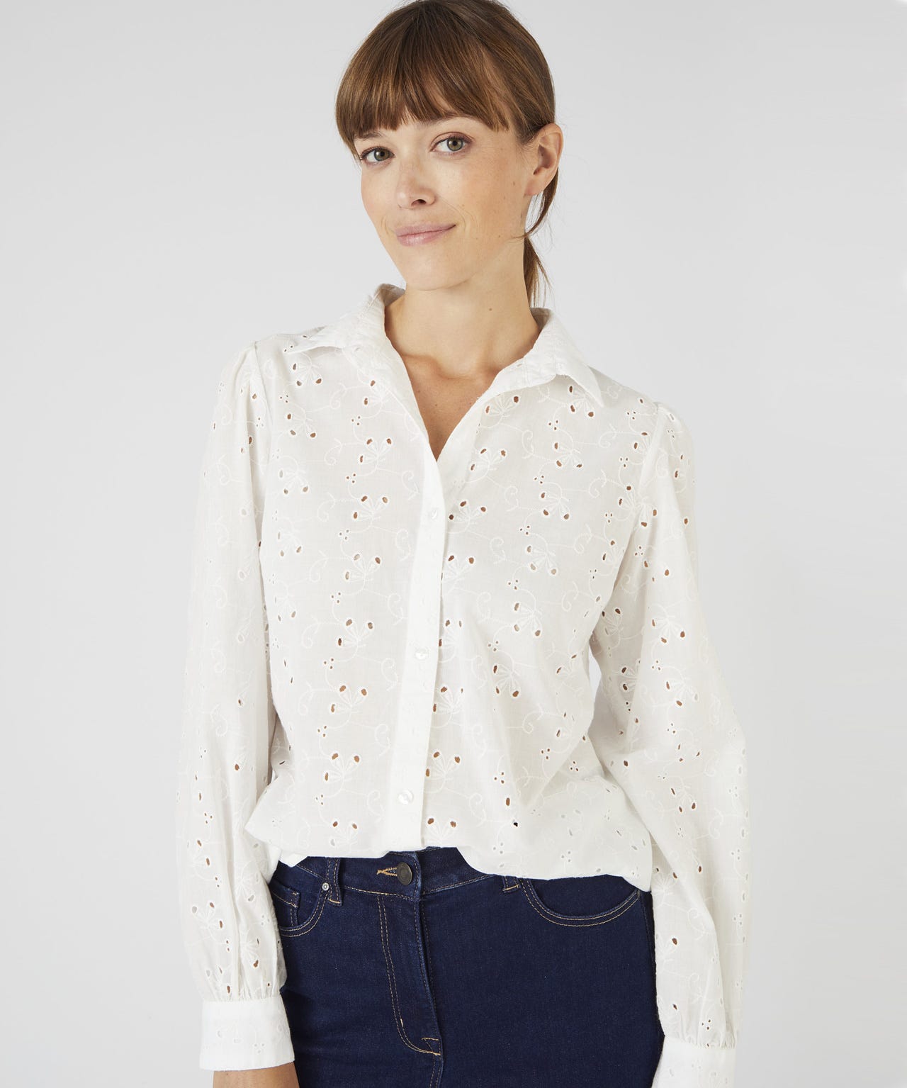 Broderie Anglaise Blouse