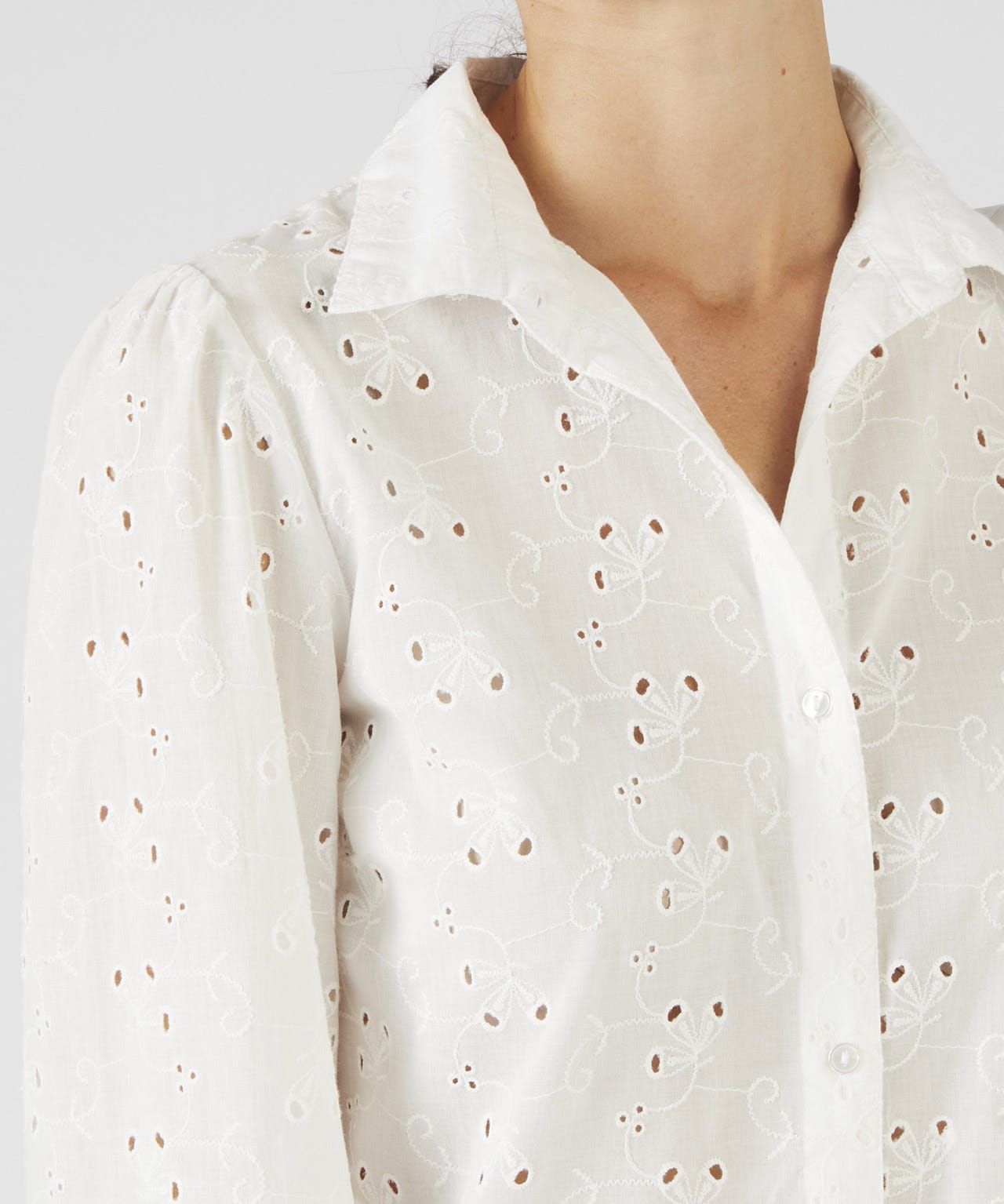 Broderie Anglaise Blouse