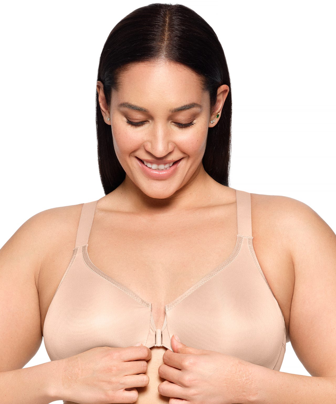 Glamorise WonderWire front fastening Posture Back Bra