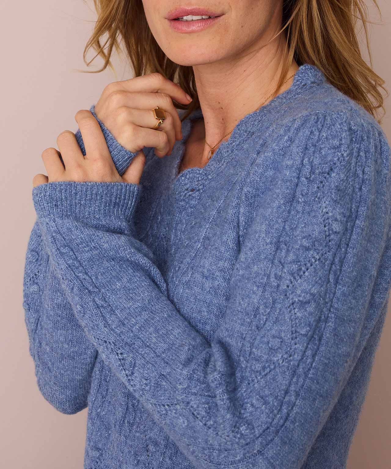 Toasty Thermal Pointelle Jumper
