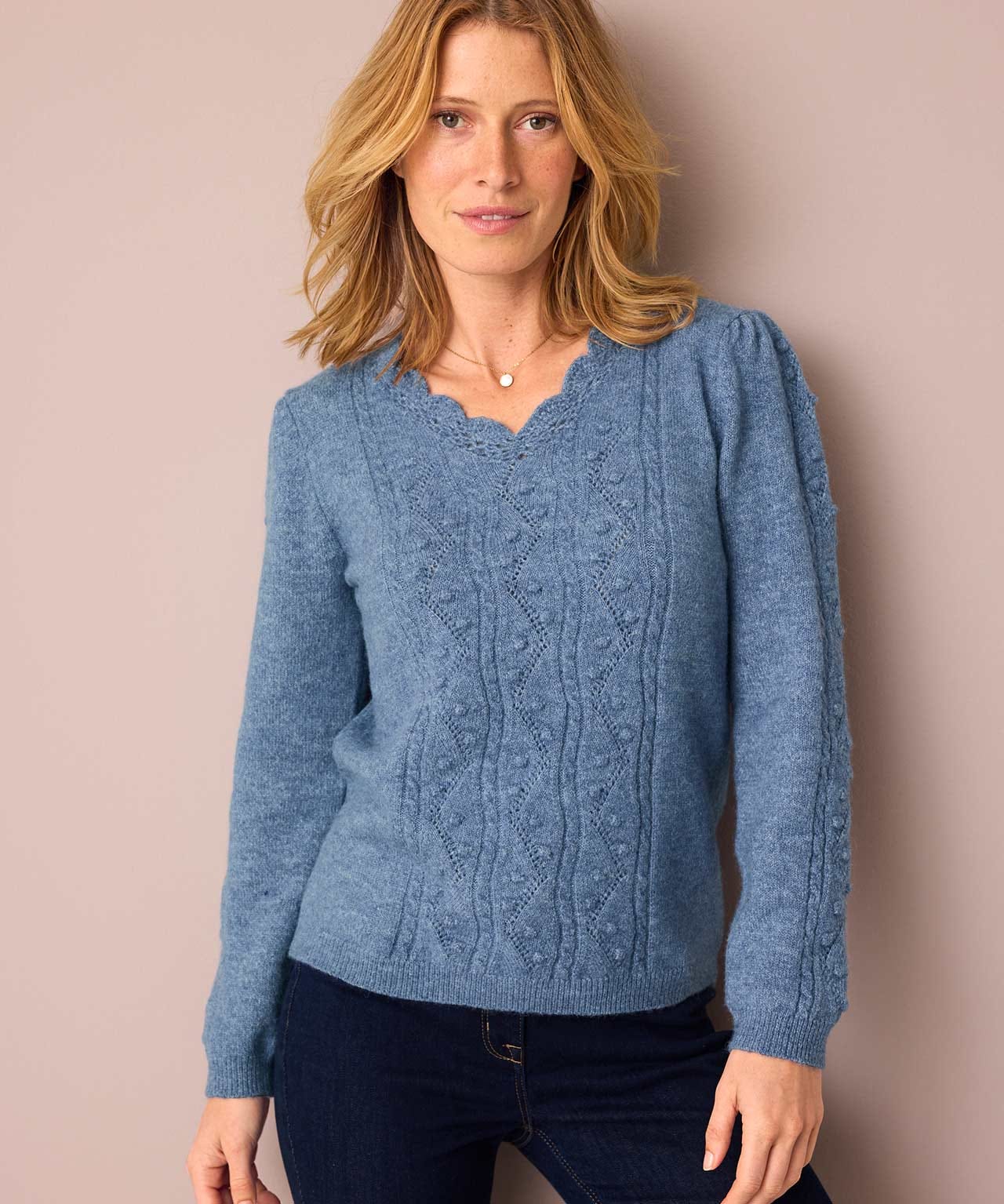 Toasty Thermal Pointelle Jumper