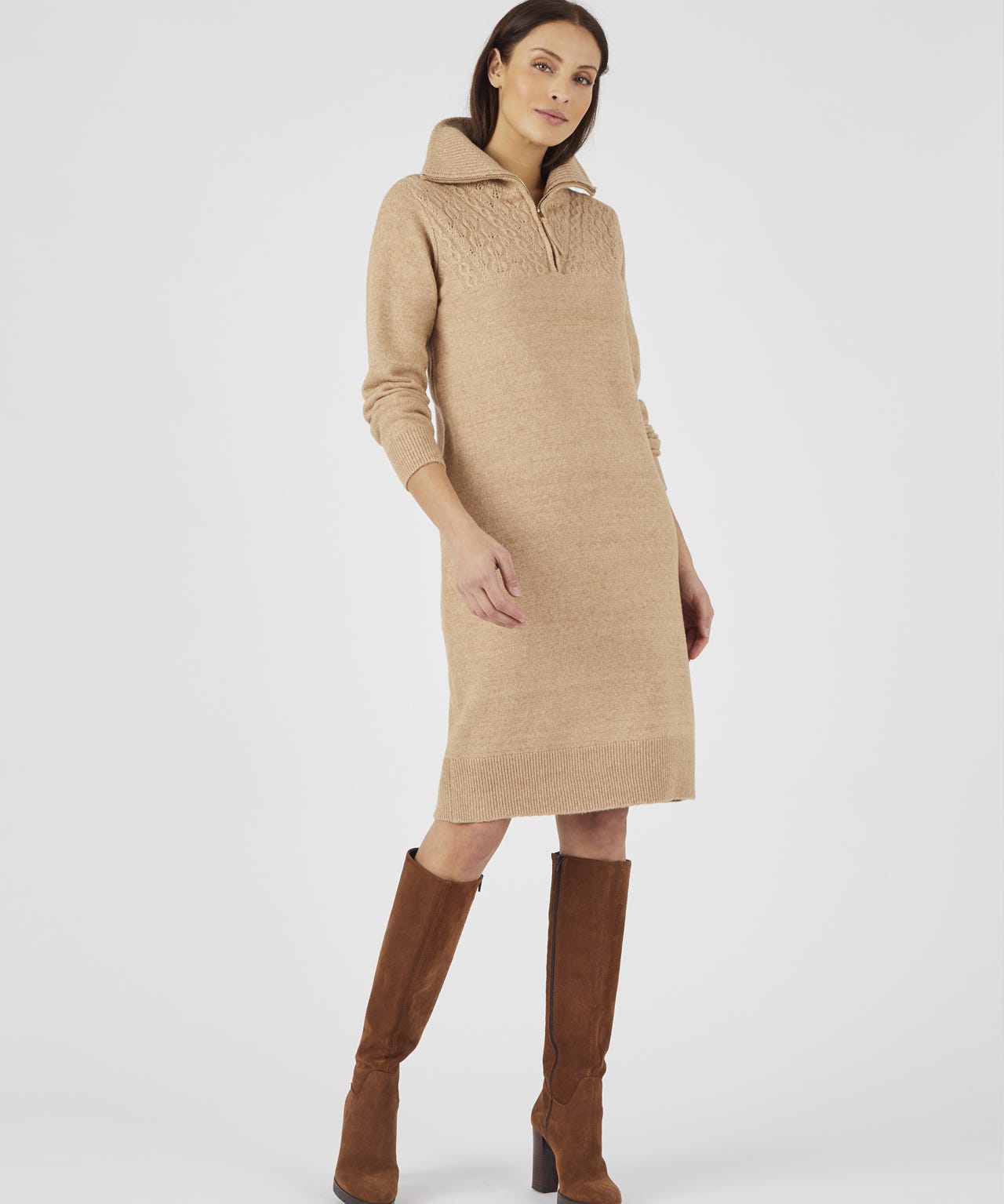 Toasty Thermal Knitted Dress