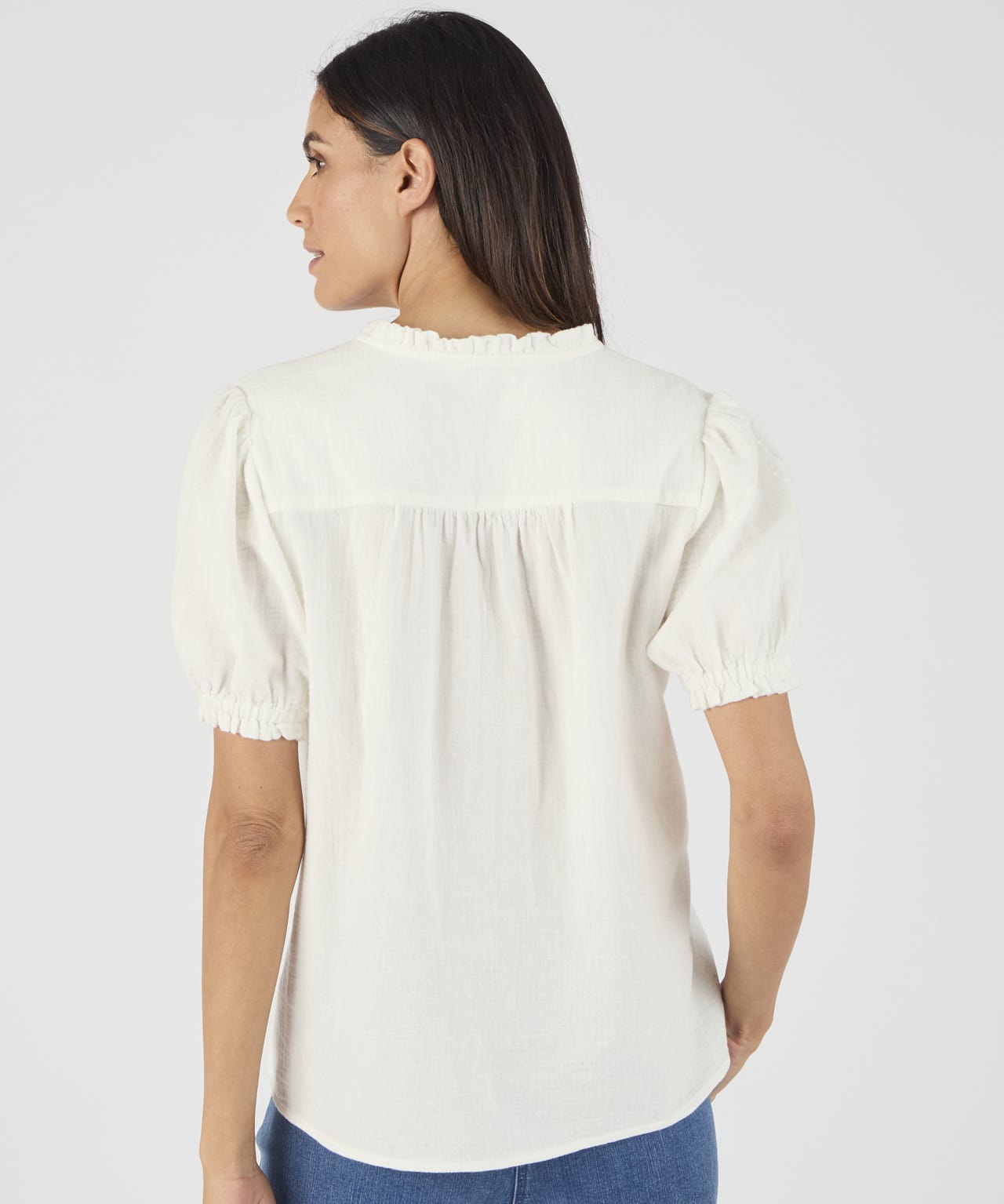 Pure Cotton Tunisian Style Blouse