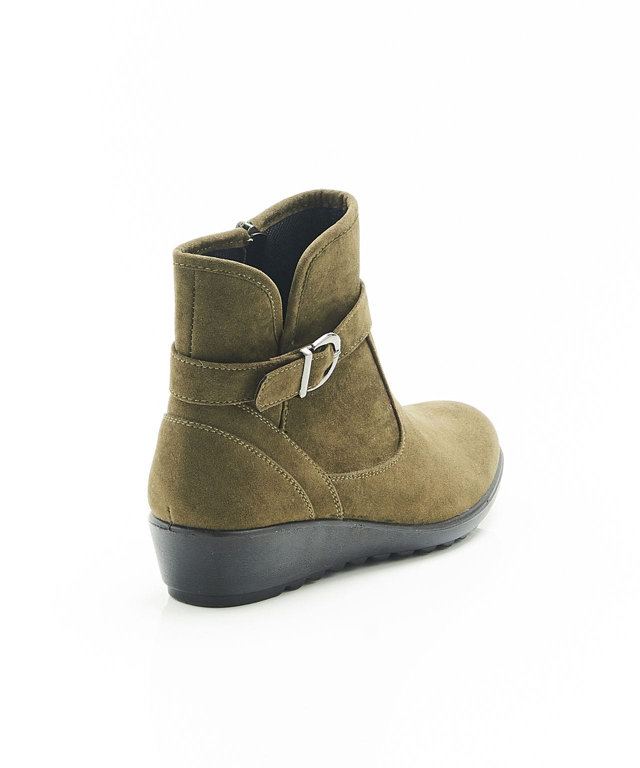 Cushion-walk Suede-Look Boots