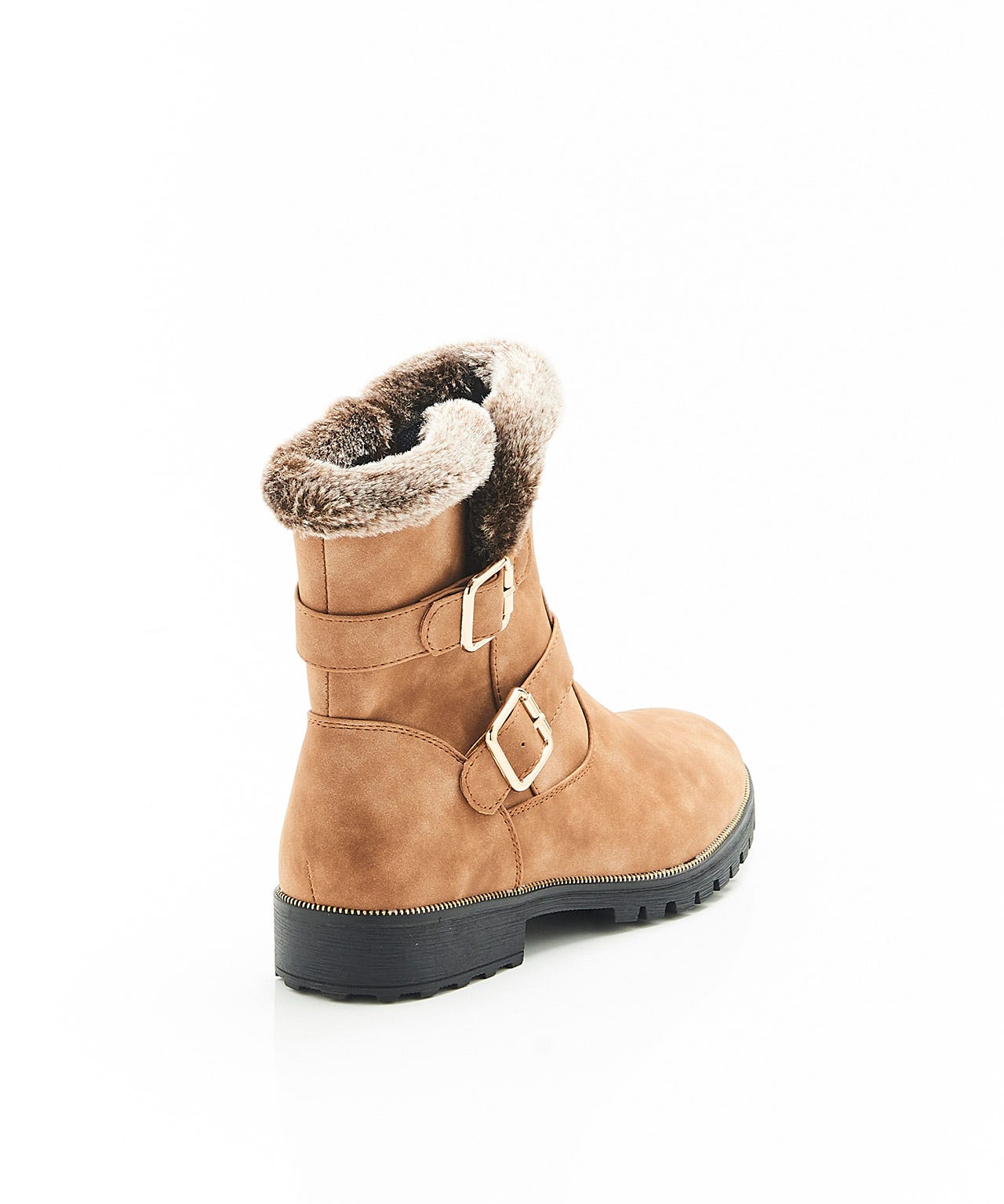 Cushion-walk Suede-look Boots