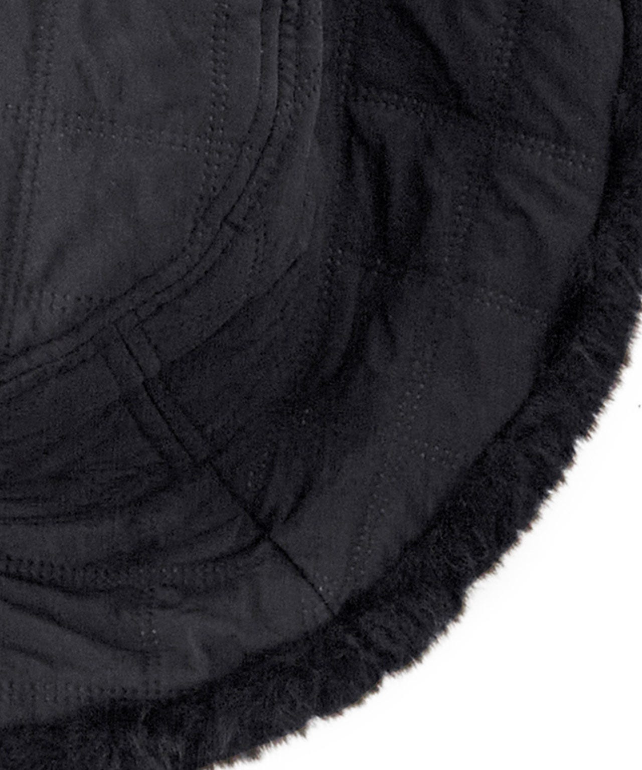 Quilted-look Bucket Hat