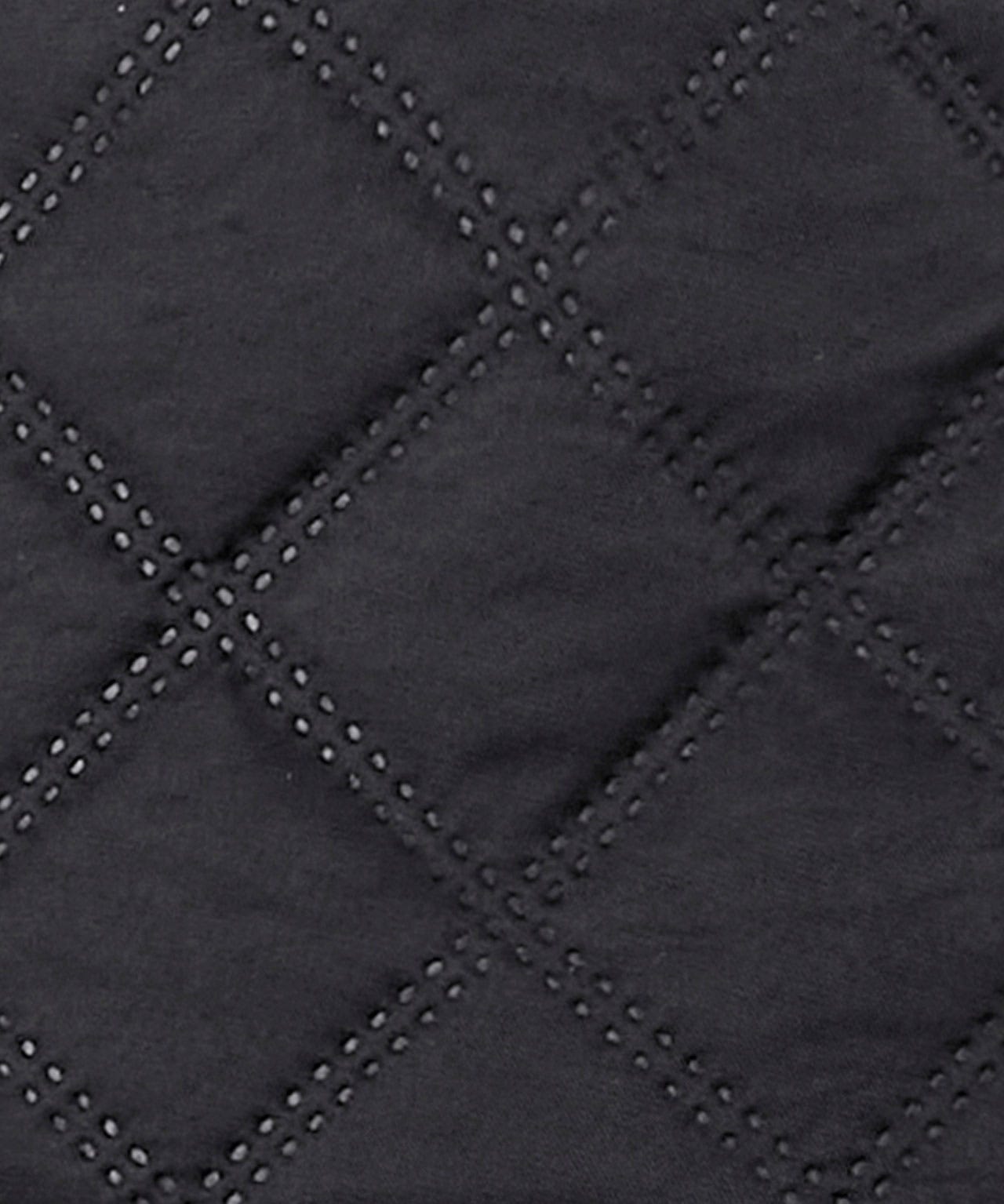 Quilted-look Bucket Hat