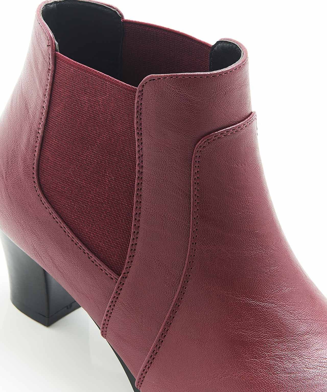 Cushion-walk Heeled Ankle Boots