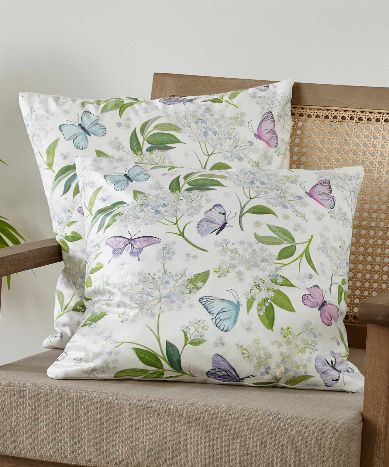 Pack of 2 Butterfly Cushion Covers