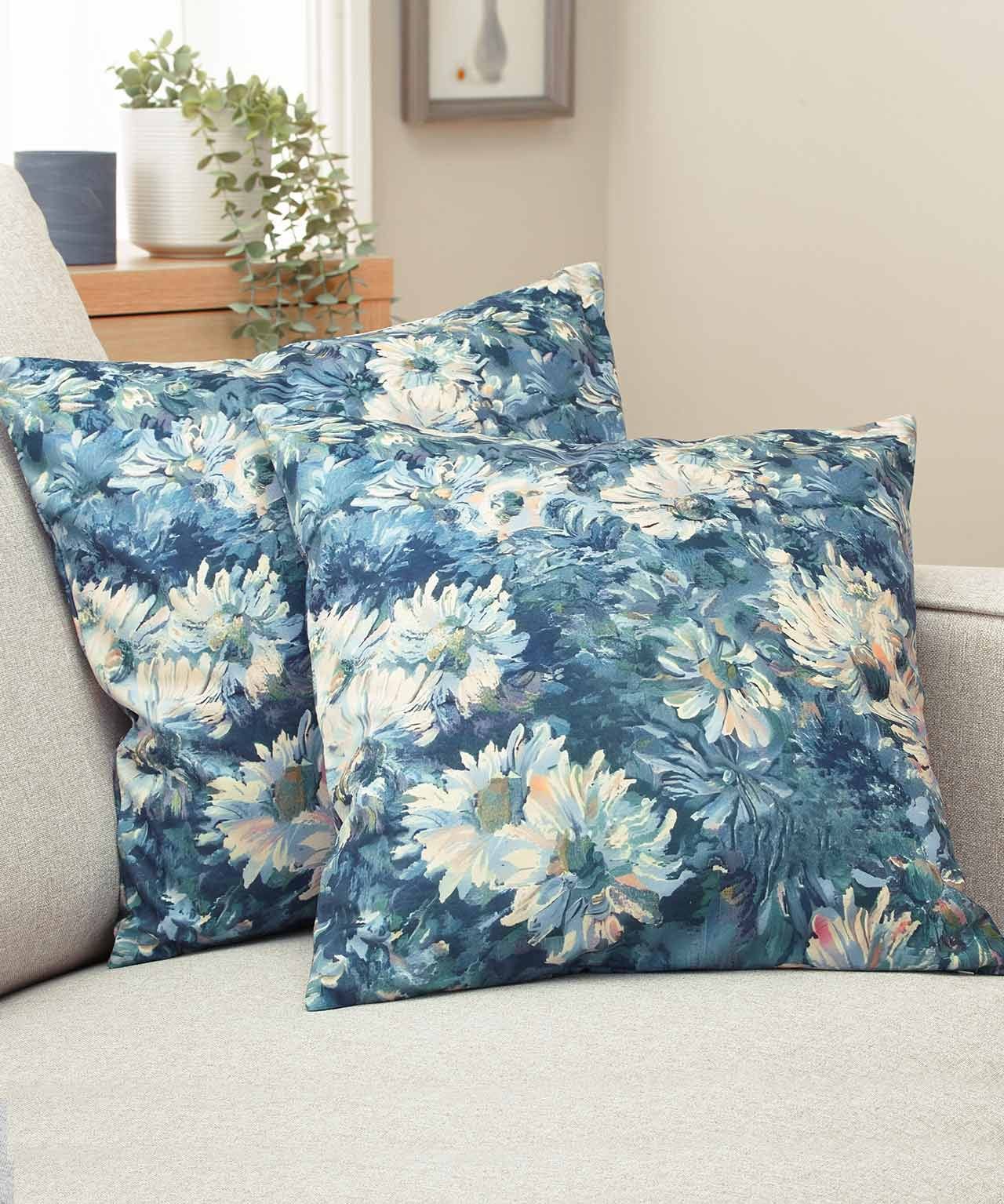 Pack of 2 Floral Cushion Covers