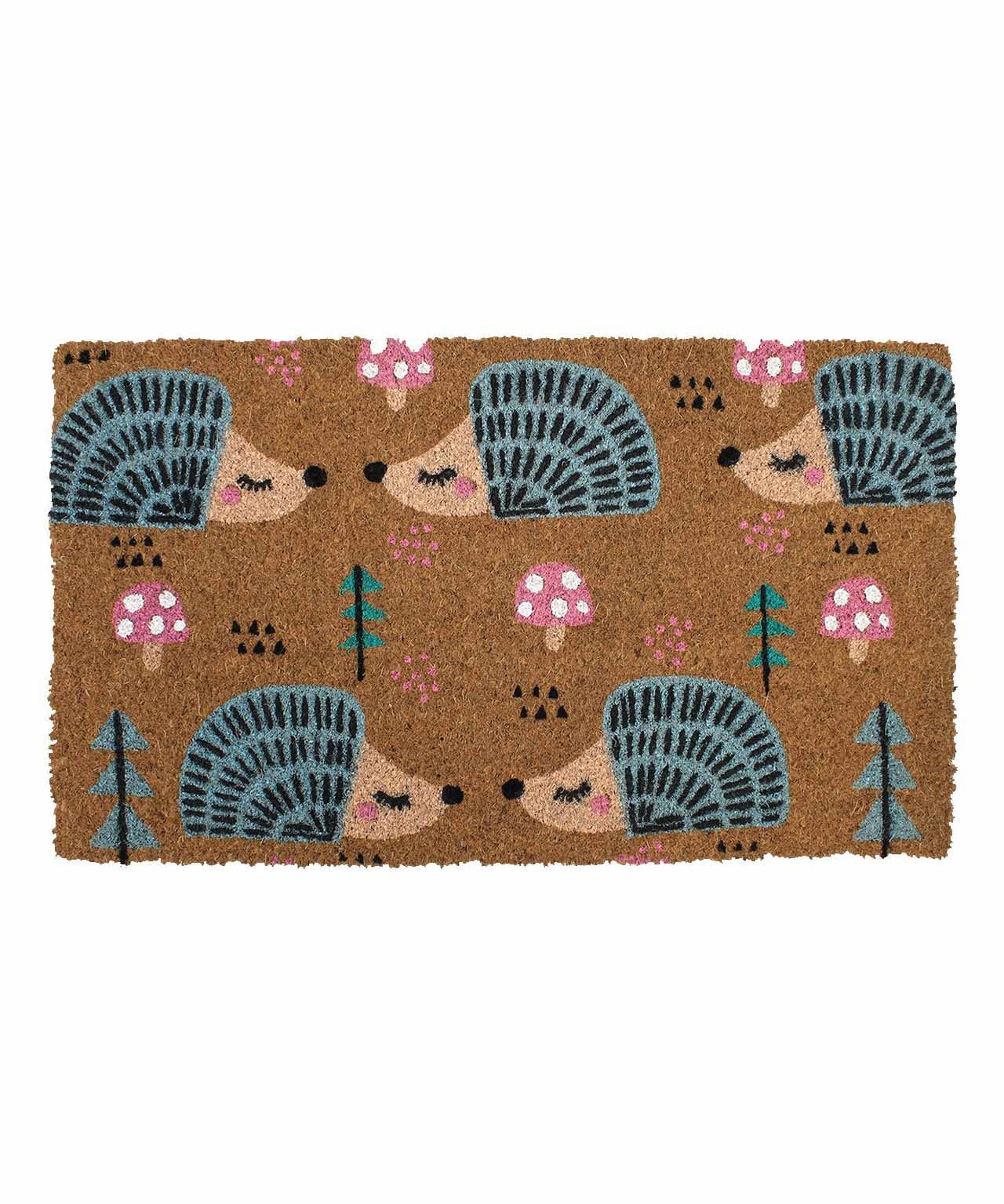 Hedgehog Coir Door Mat