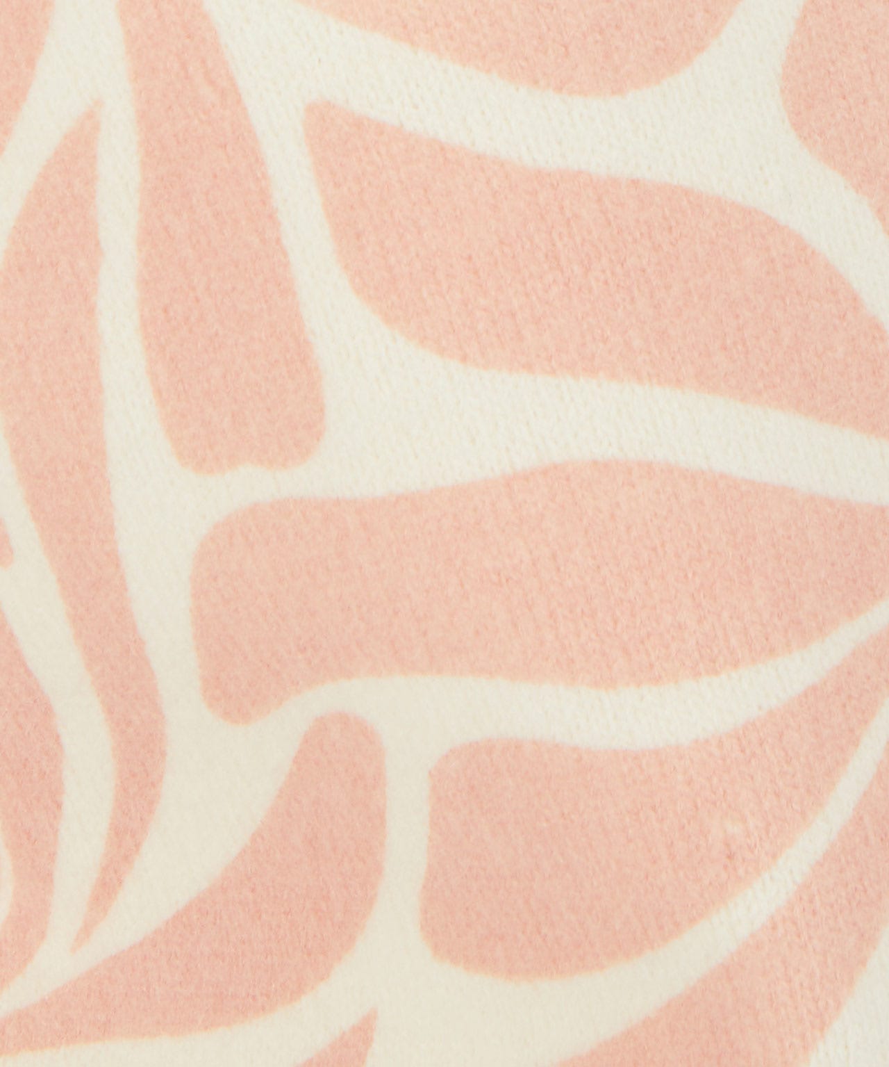 Thermal Floral Print V-Neck Cardigan