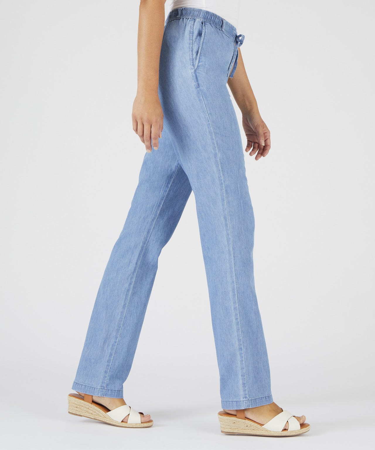 Pull-on Cotton Trousers