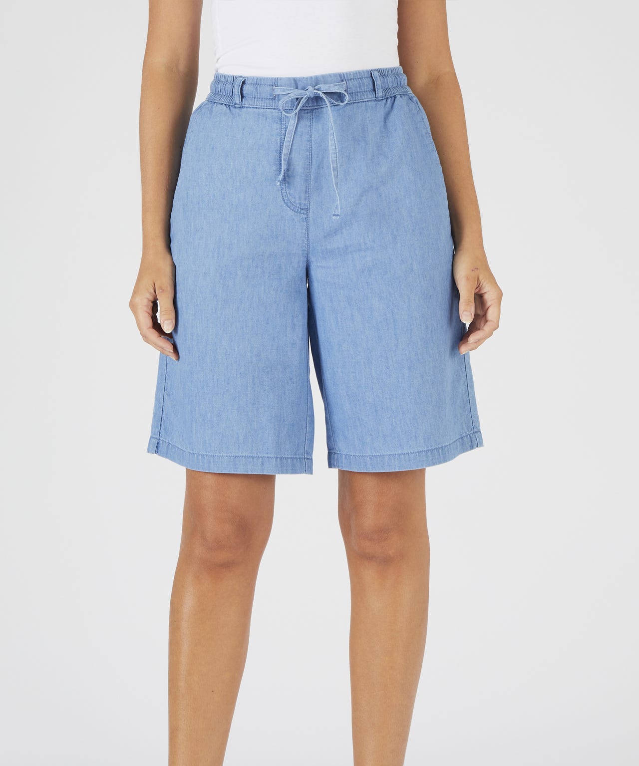 Pull-on Cotton Shorts