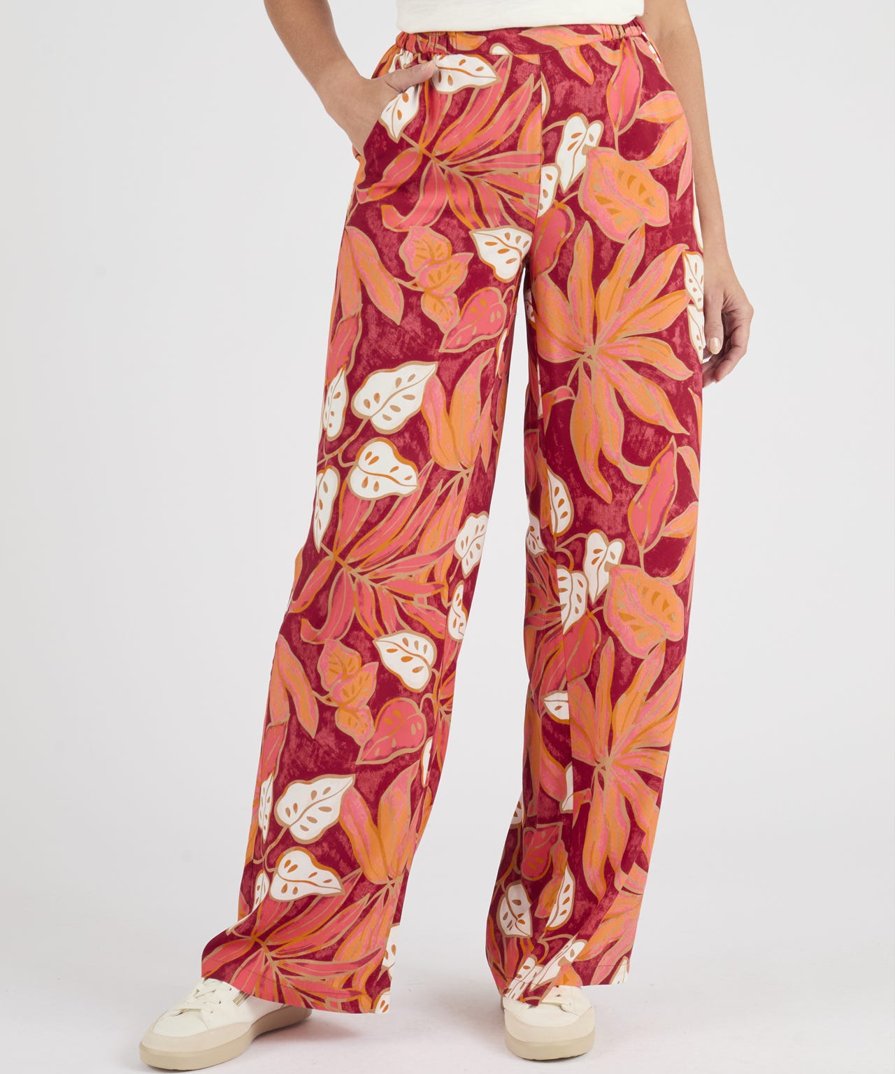 Tropical Print Climatyl Trousers