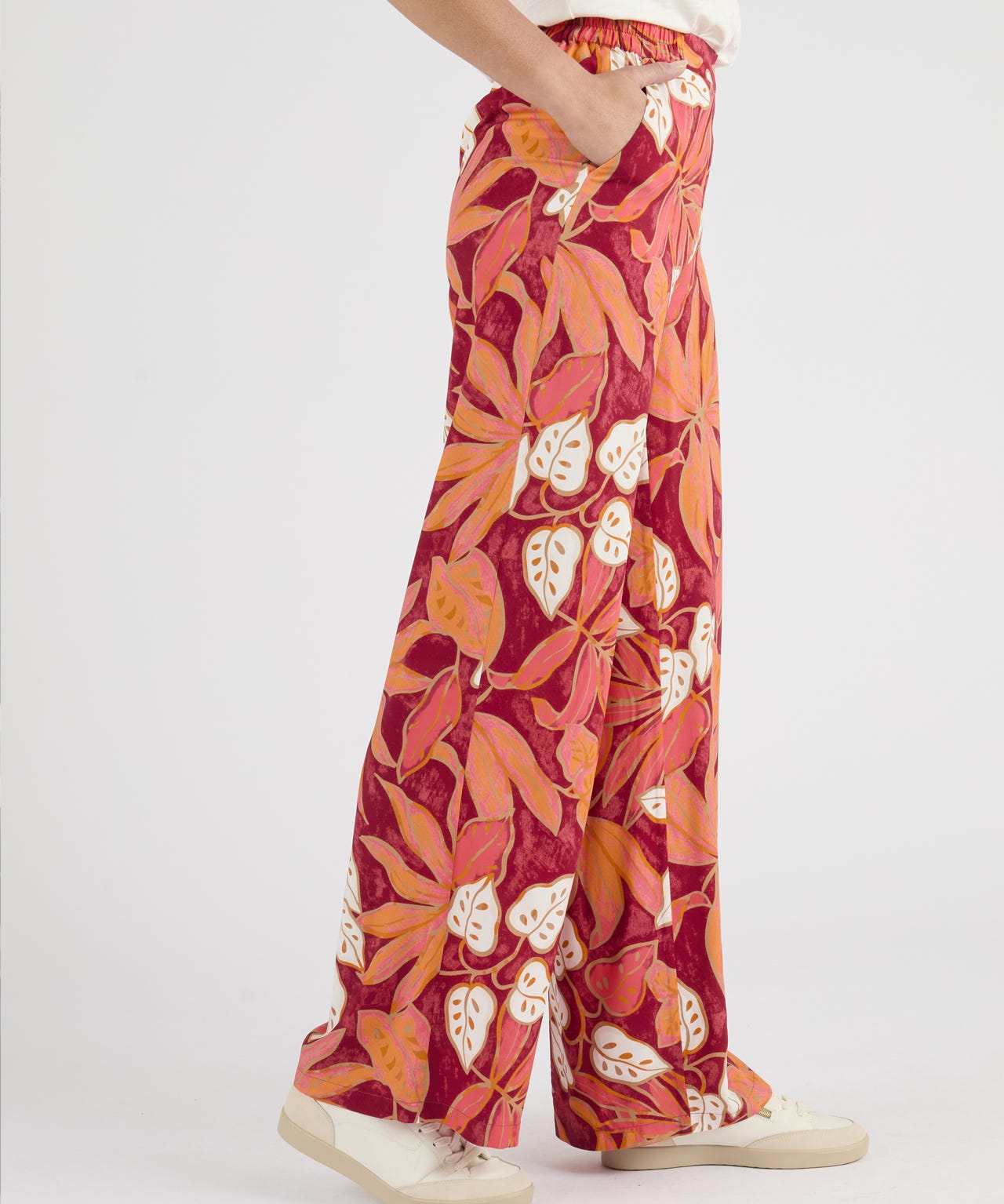 Tropical Print Climatyl Trousers