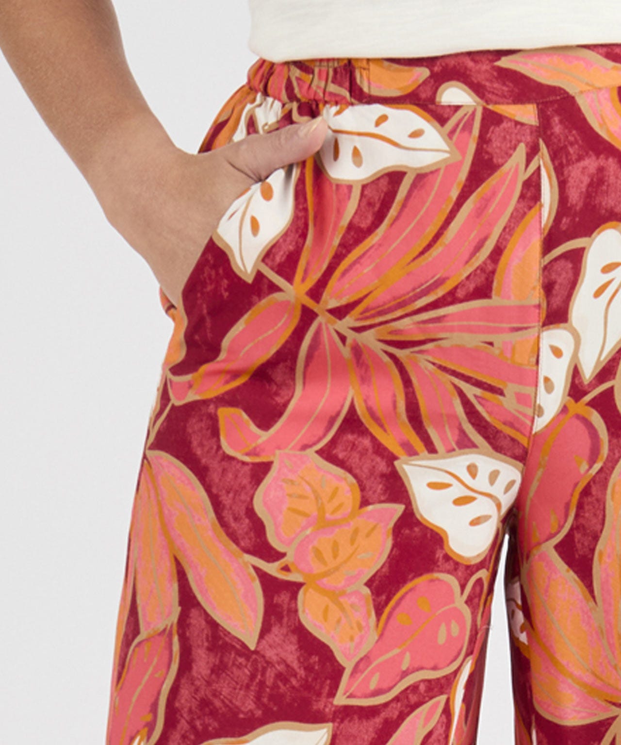 Tropical Print Climatyl Trousers