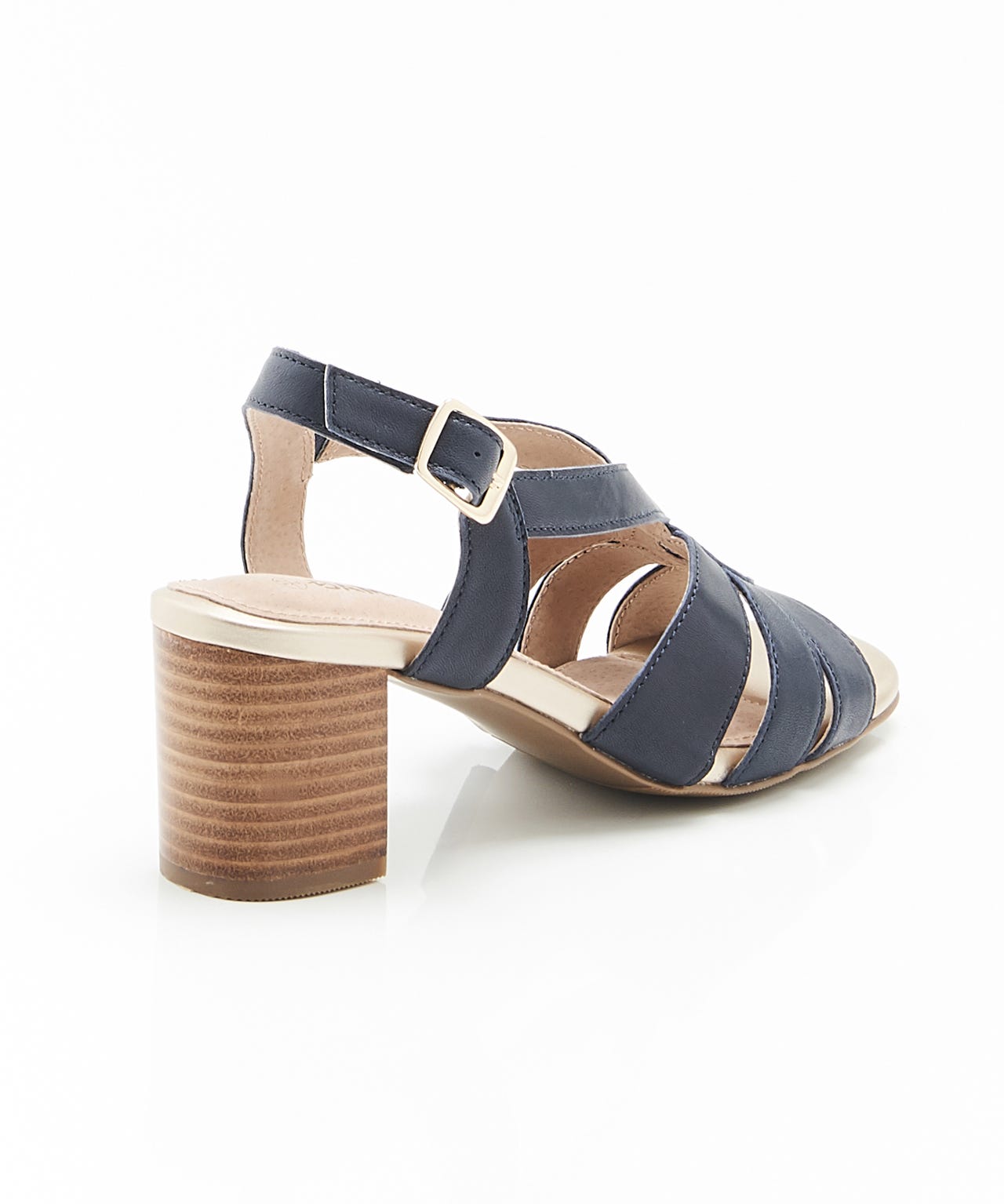 Block Heel Sandal