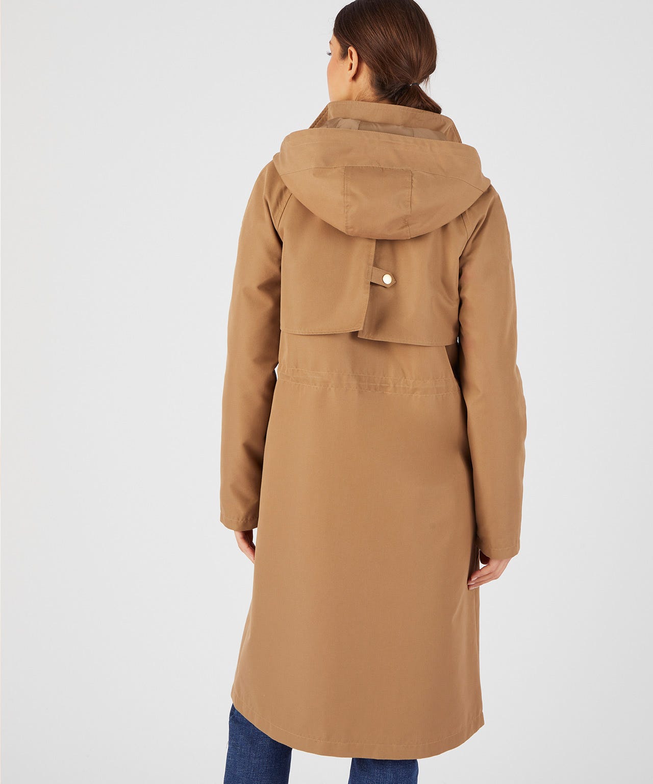 Water Repellent Hooded Parka