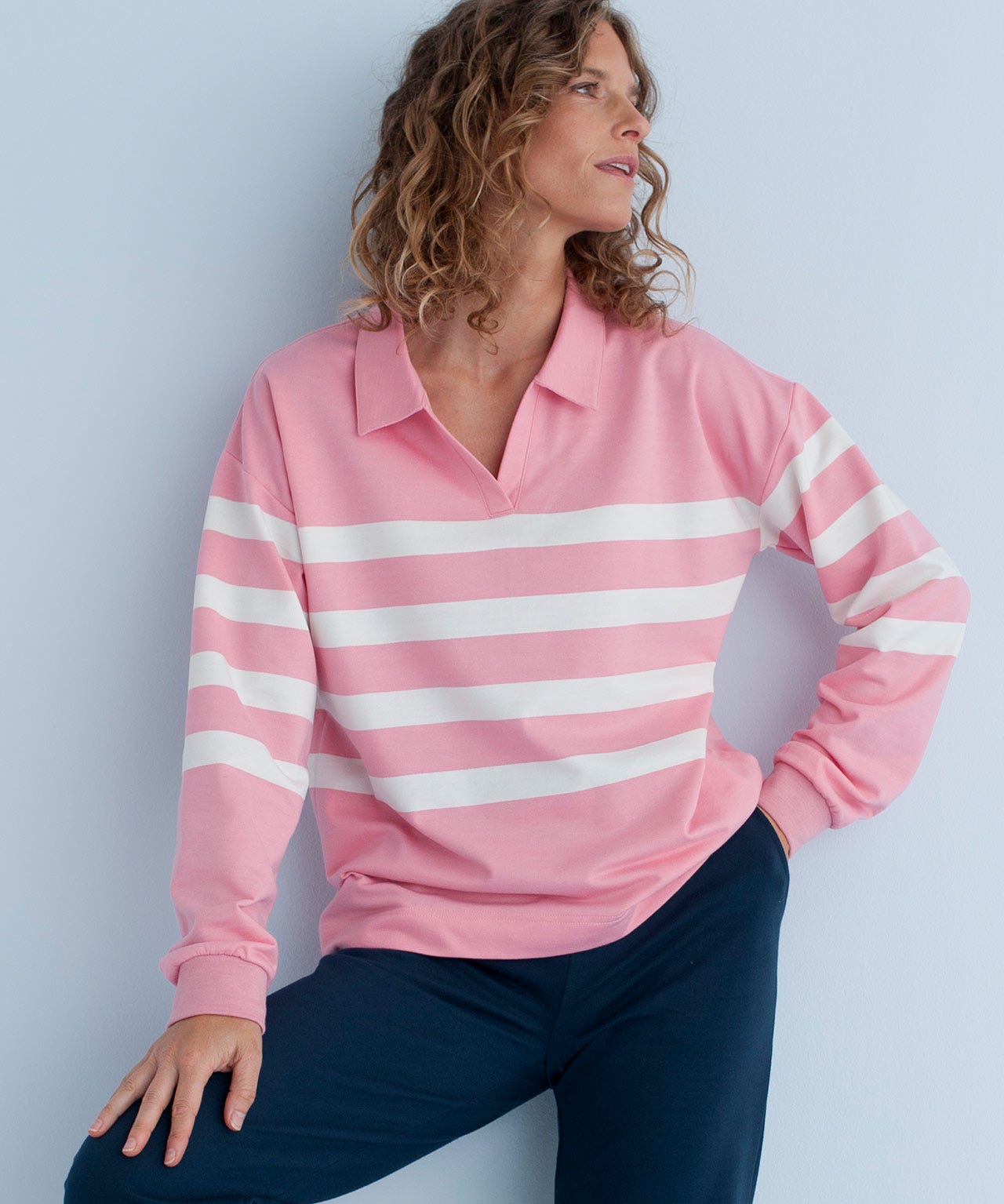 Stripe Sweatshirt