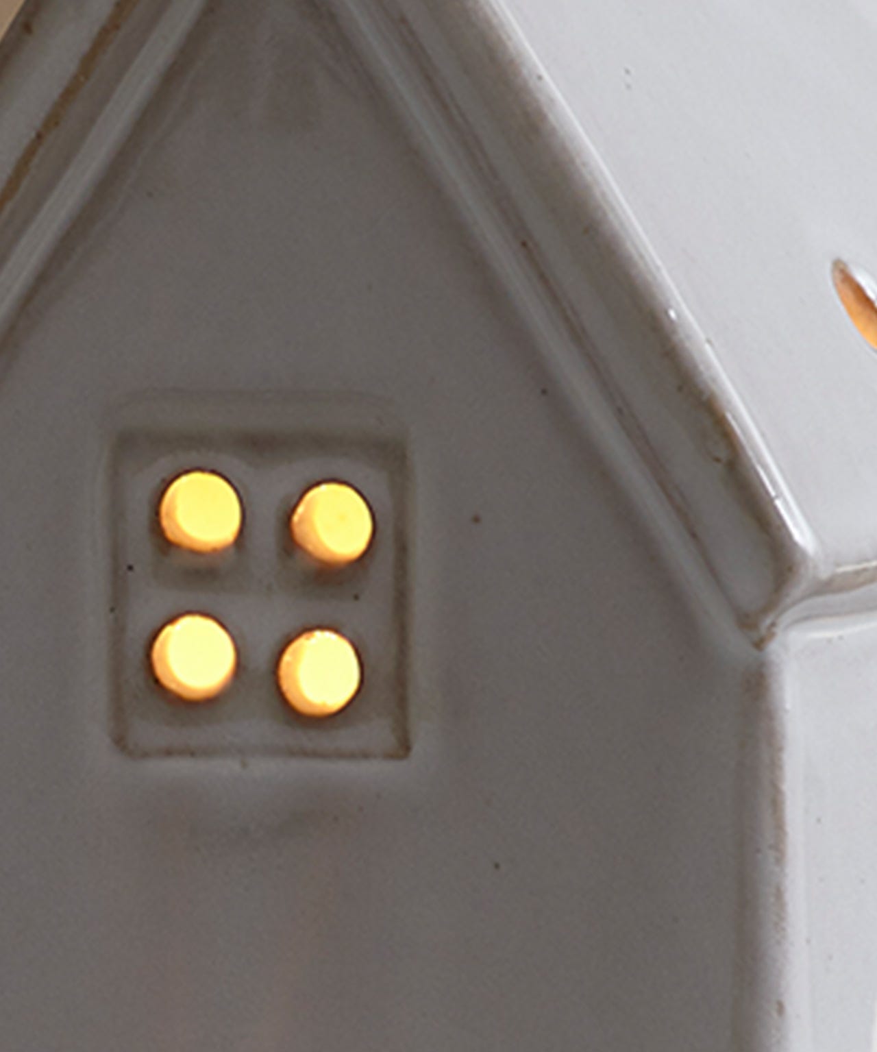 Ceramic House Tealight Holder