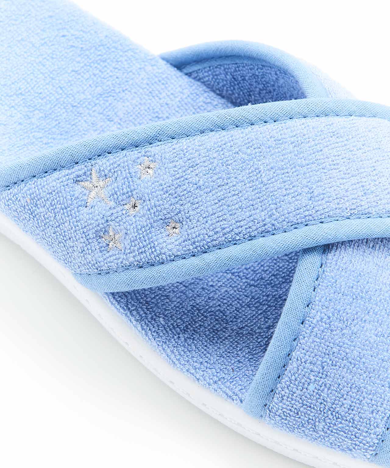 Towelling Mule Slipper