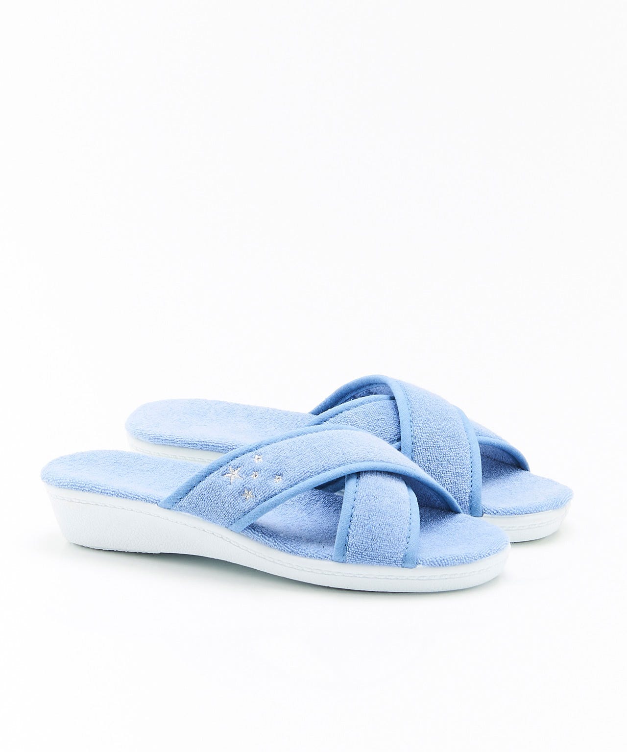 Towelling Mule Slipper