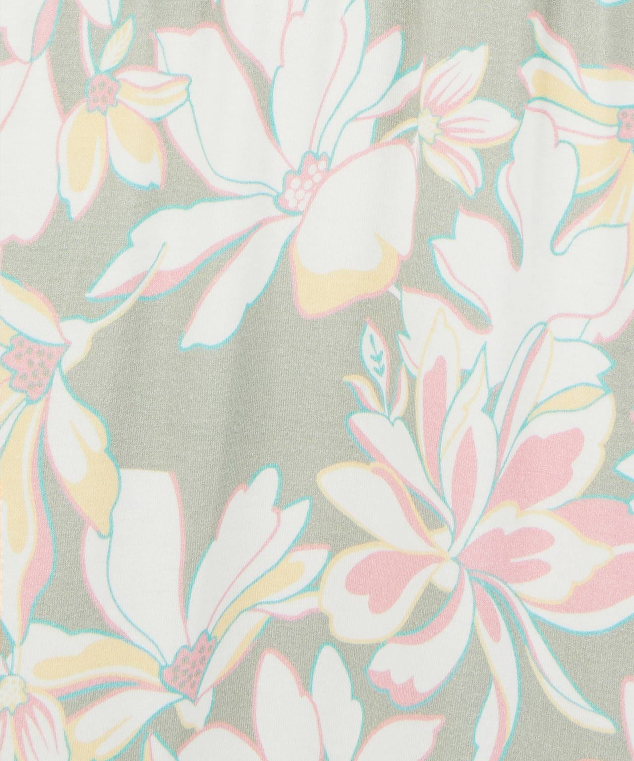 Printed Jersey Frill Hem Dress