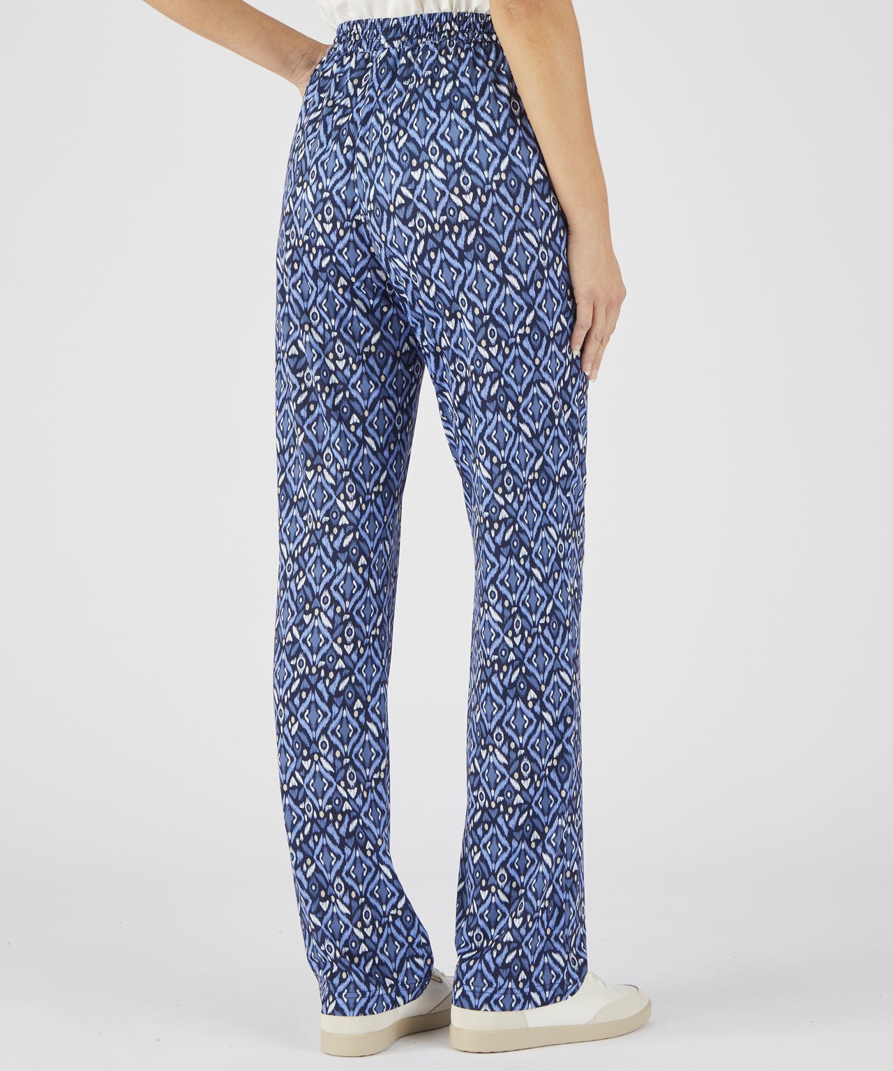 Print Pull-on Trousers