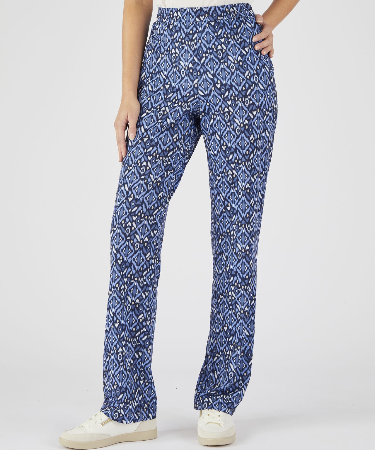 Print Pull-on Trousers