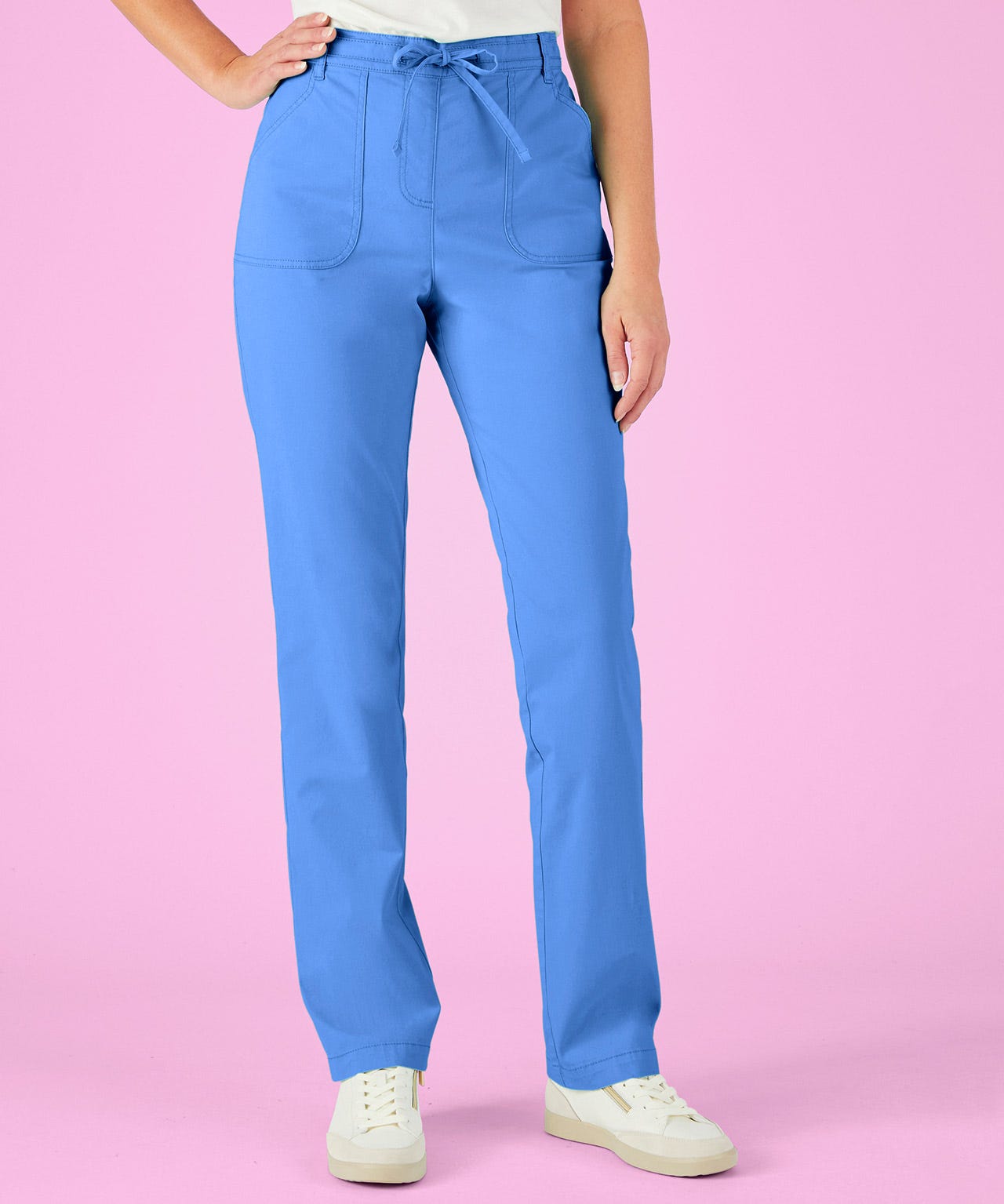 Cotton Rich Pull-on Trousers