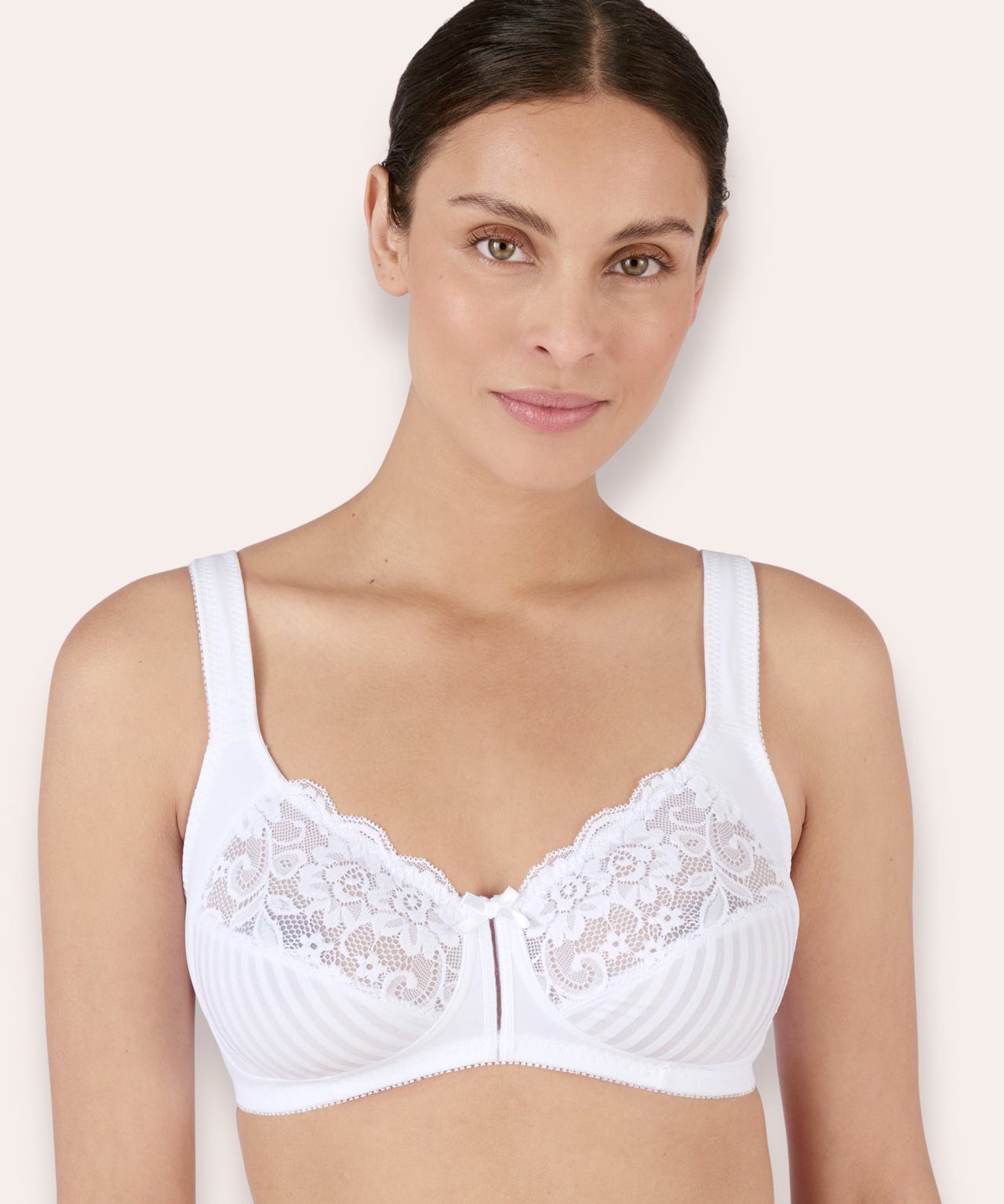 Non-wired Lace Detail Bra