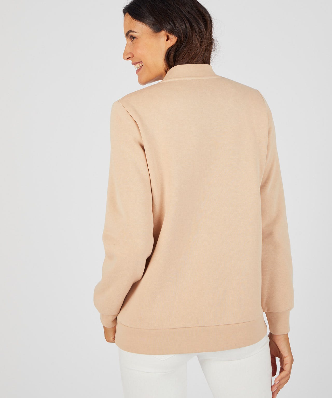 Bomber Style Leisure Jacket