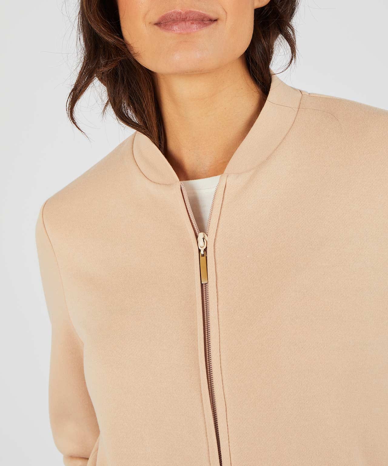 Bomber Style Leisure Jacket