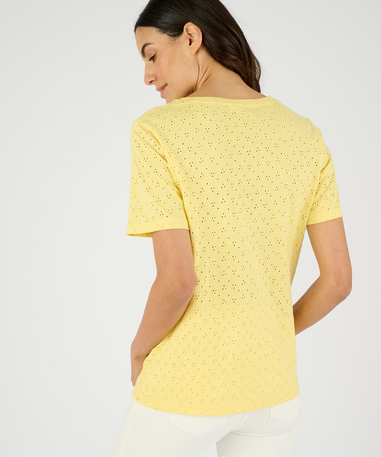 Broderie Anglais Style T-shirt