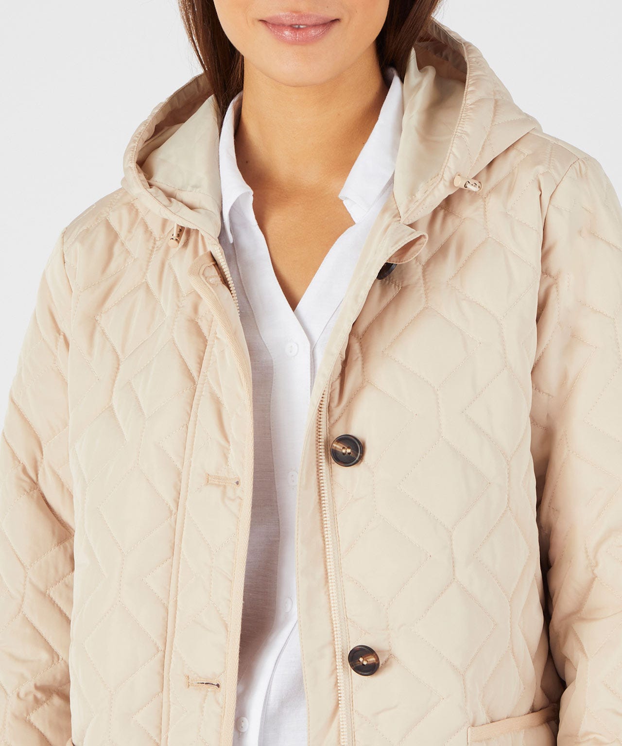 Quilted Hooded Parka