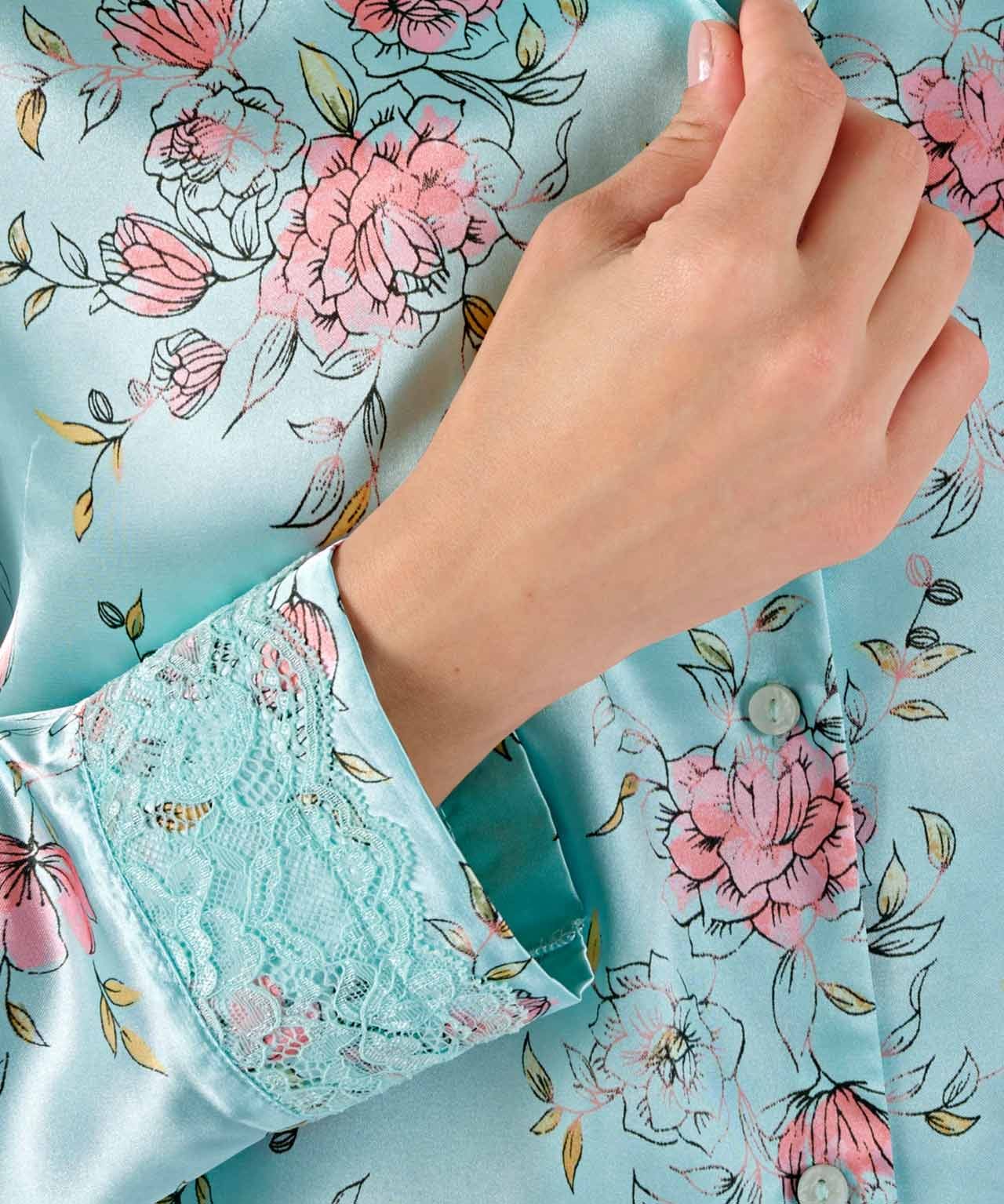 Satin Print Pyjamas