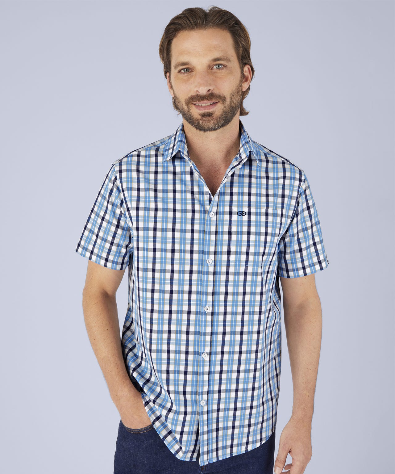 Check Short Sleeve Shirt