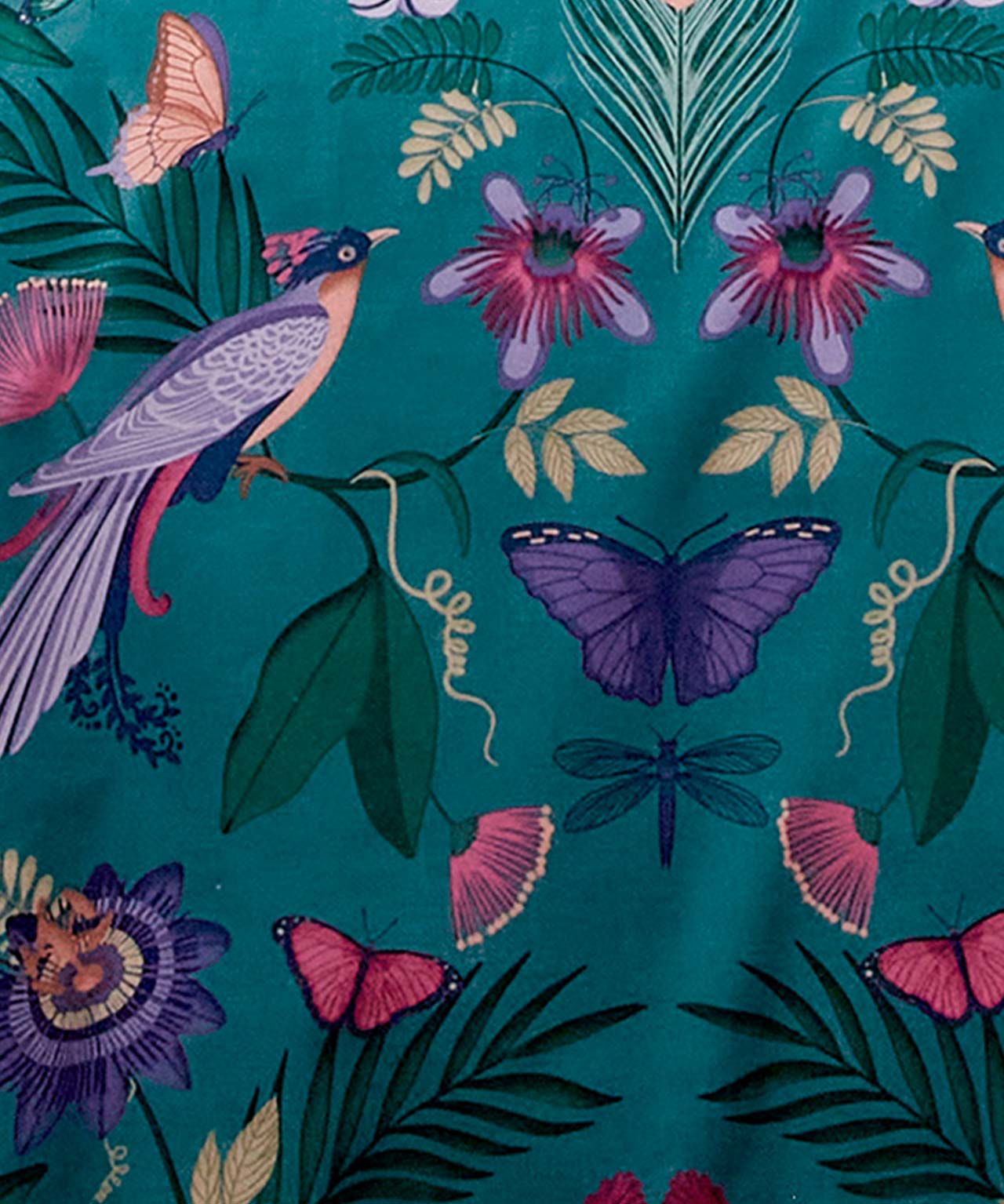 Mya Tropical Birds Reversible Duvet Set