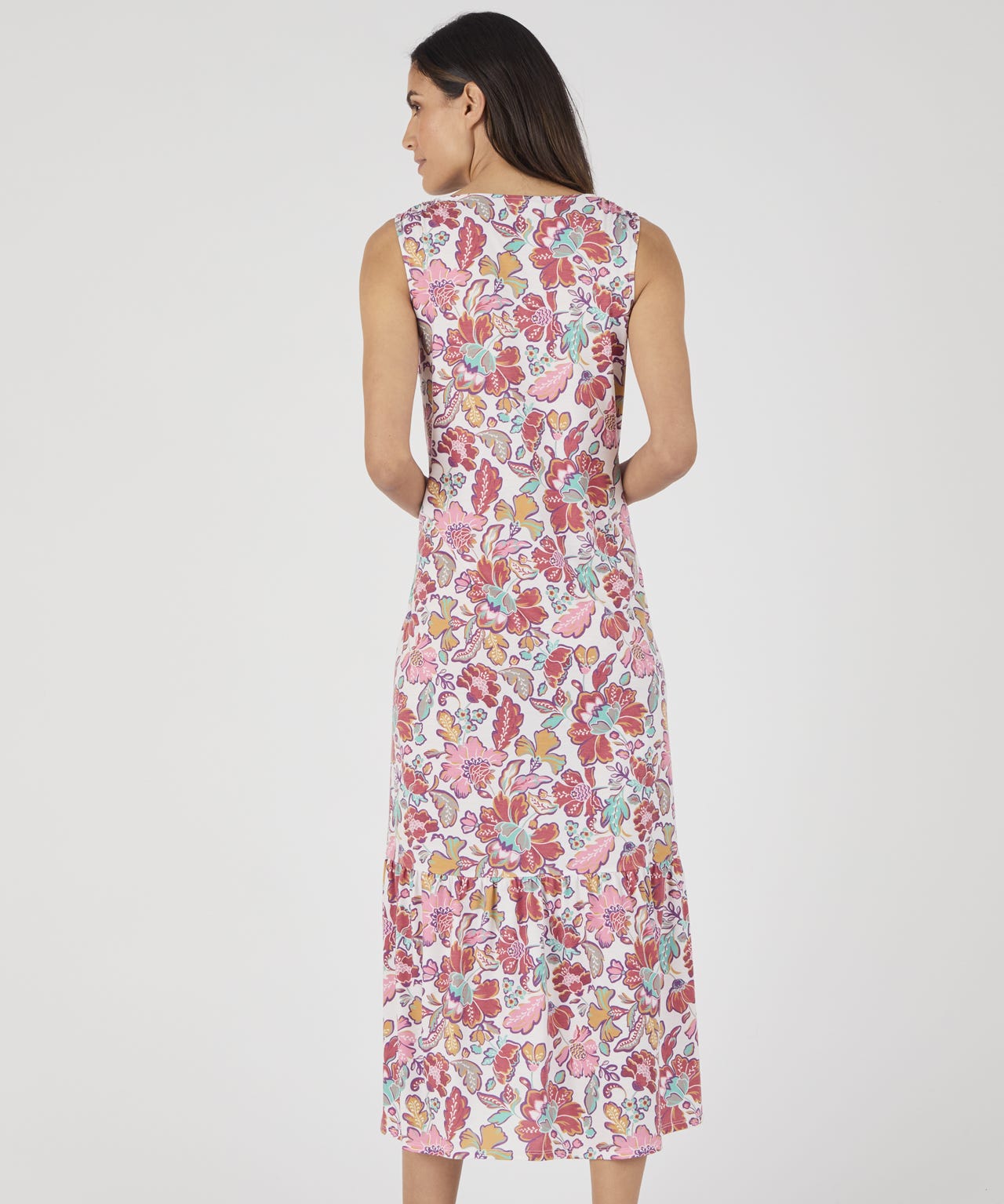 Printed Jersey Dress