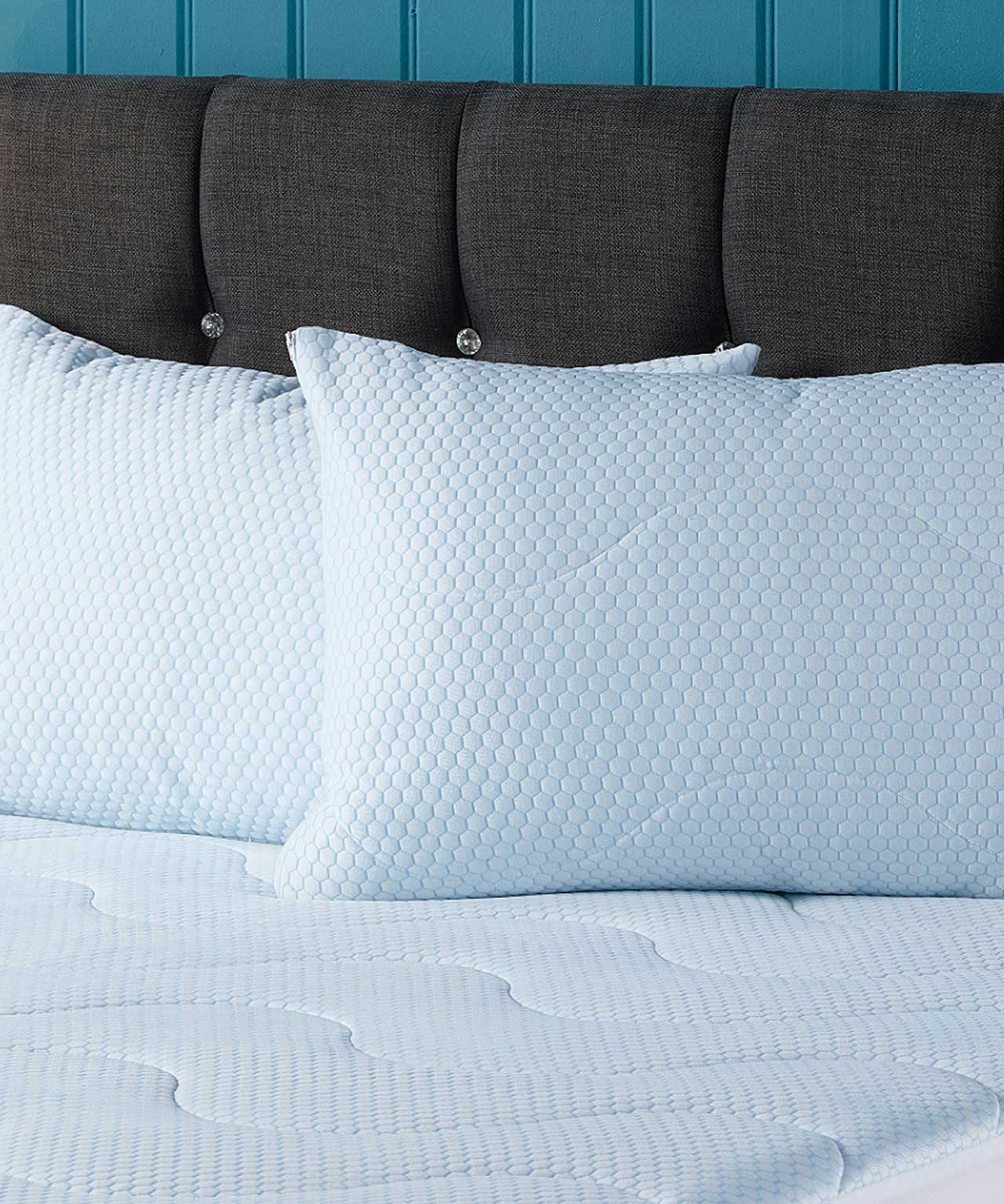 Pack of 2 Cooldown Quilted Pillow Protector