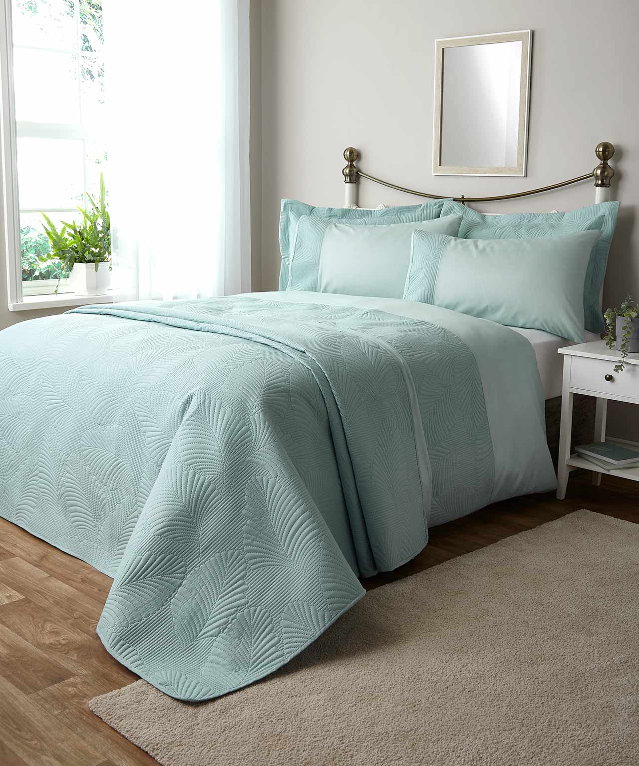 Leaf Microfibre Duvet Set