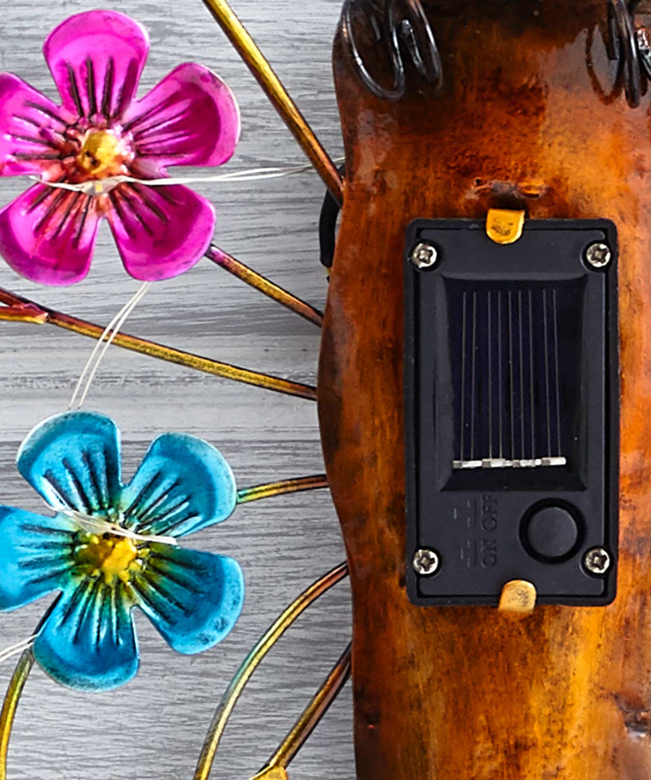 Wall Mounted Butterfly Outdoor Solar Light