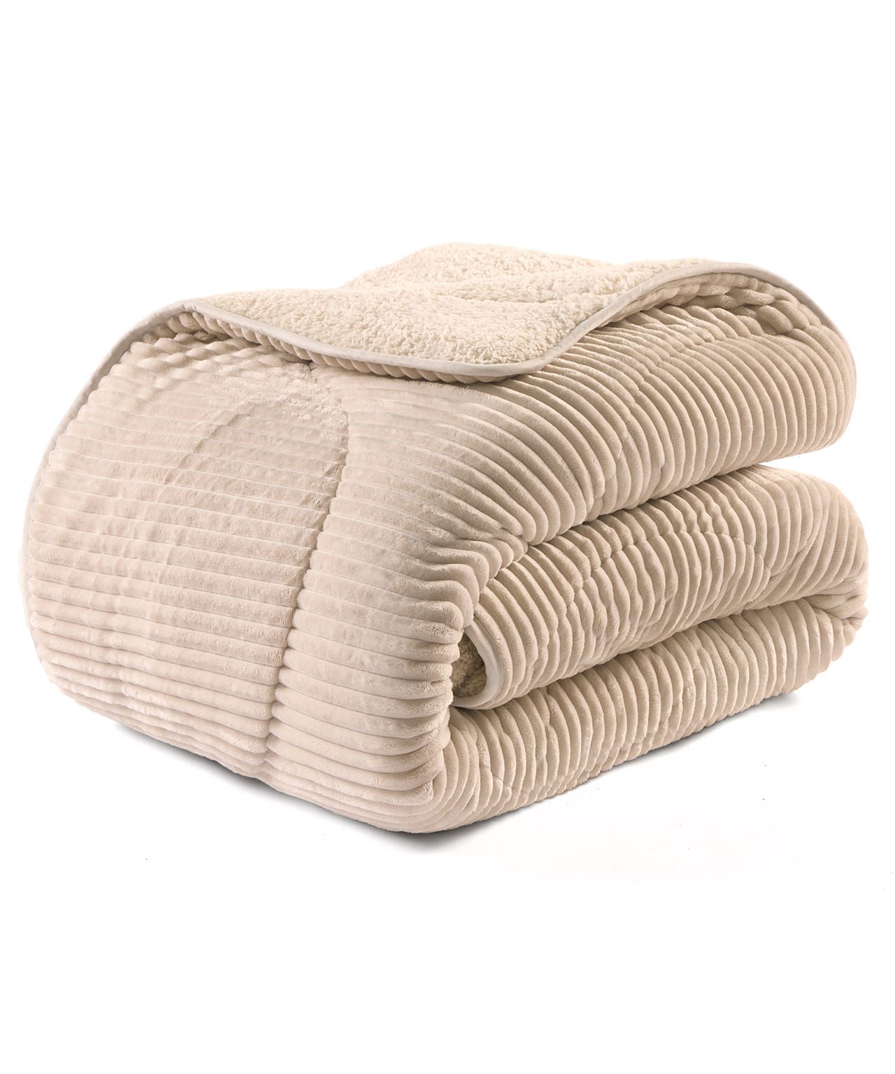 VELVET CORD COVERLESS DUVET