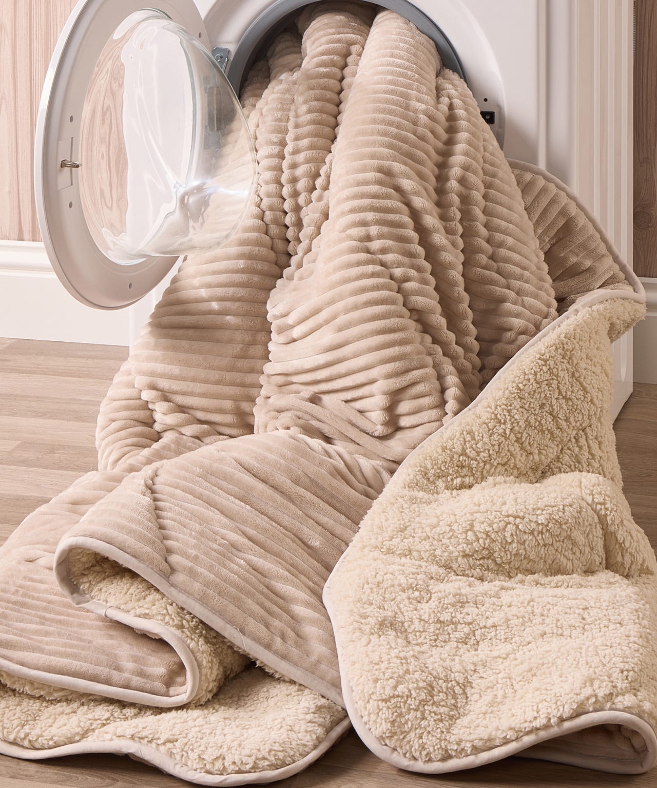 VELVET CORD COVERLESS DUVET