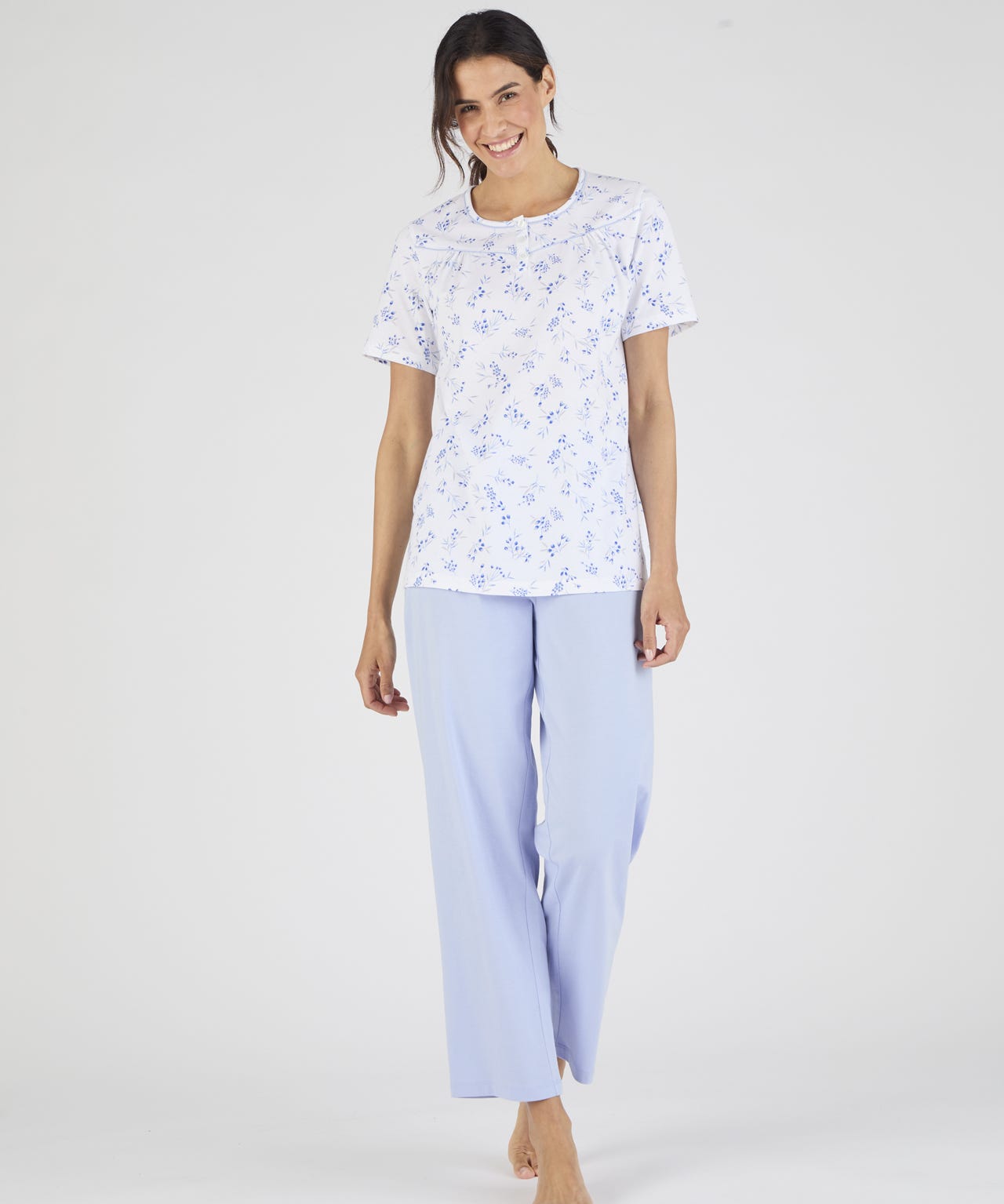 Short Sleeve Jersey Pyjamas